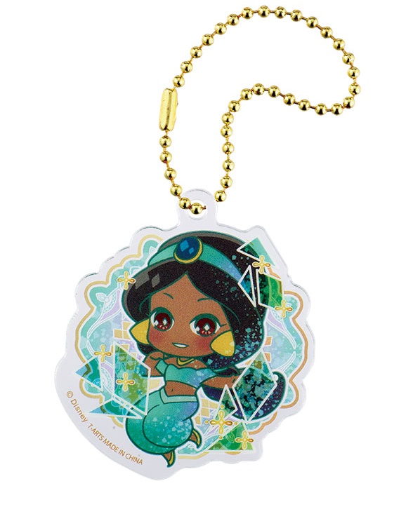พวงกุญแจ Disney Princess Kiraform Acrylic Keychain เป็นอะคริลิคใส ขนาดประมาณ 5.5 ซม. มี 5 แบบให้เลือก