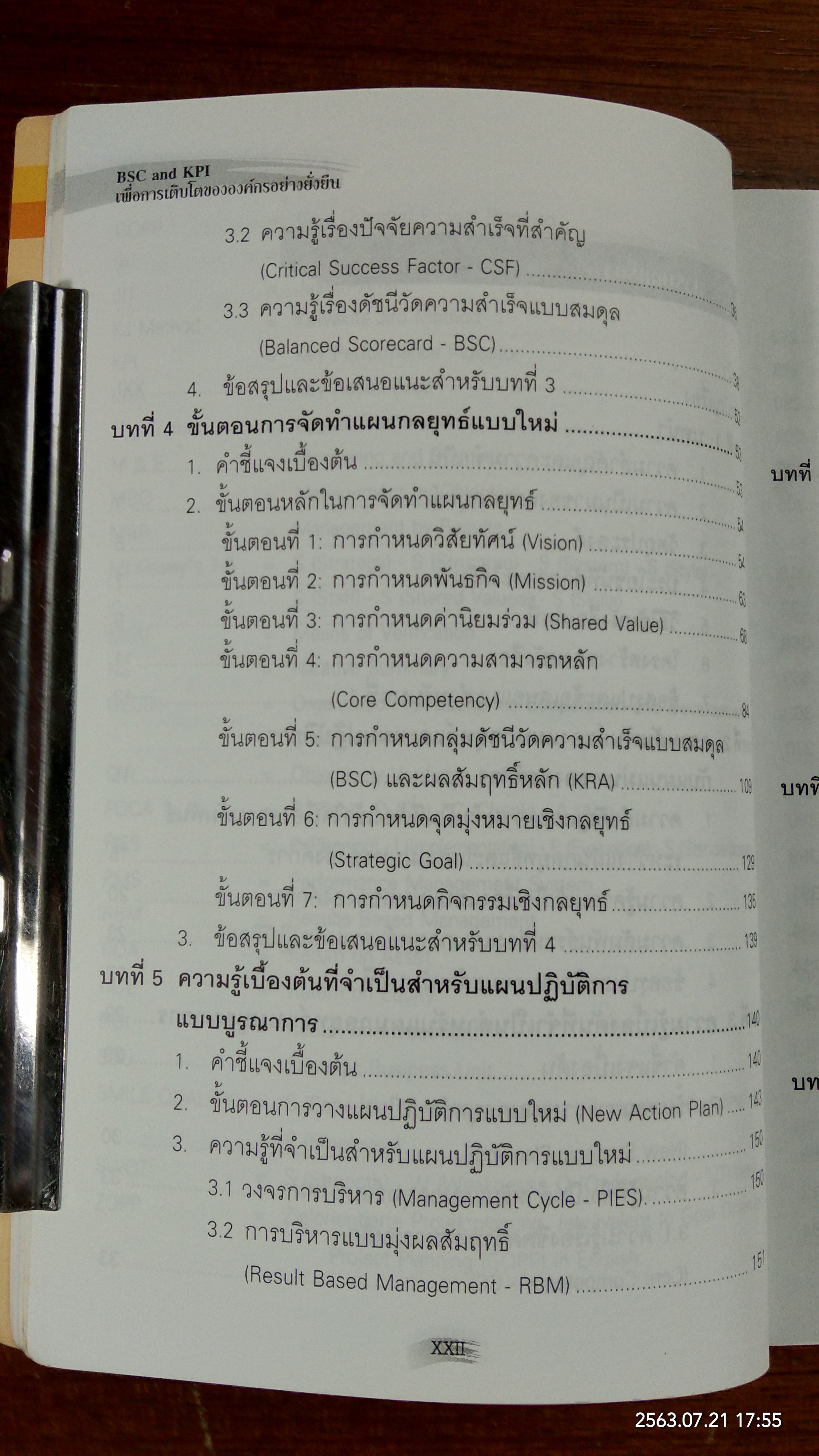 BSC และ KPI เพื่อการเติบโตขององค์กรอย่างยั่งยืน / ดร.วัฒนา พัฒนพงศ์