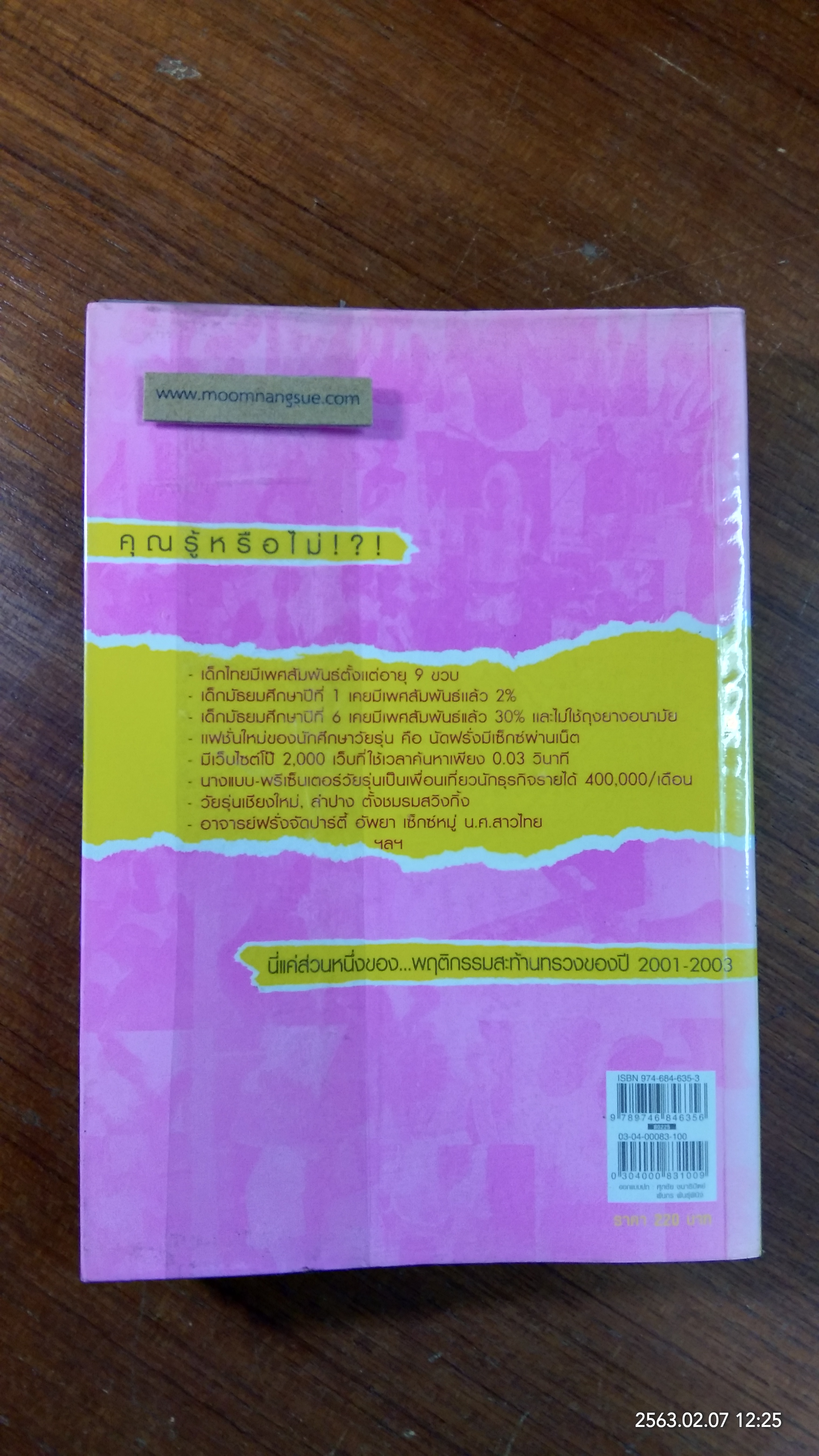 SEX TEEN THAILAND / เอกรงค์ ภาณุพงษ์