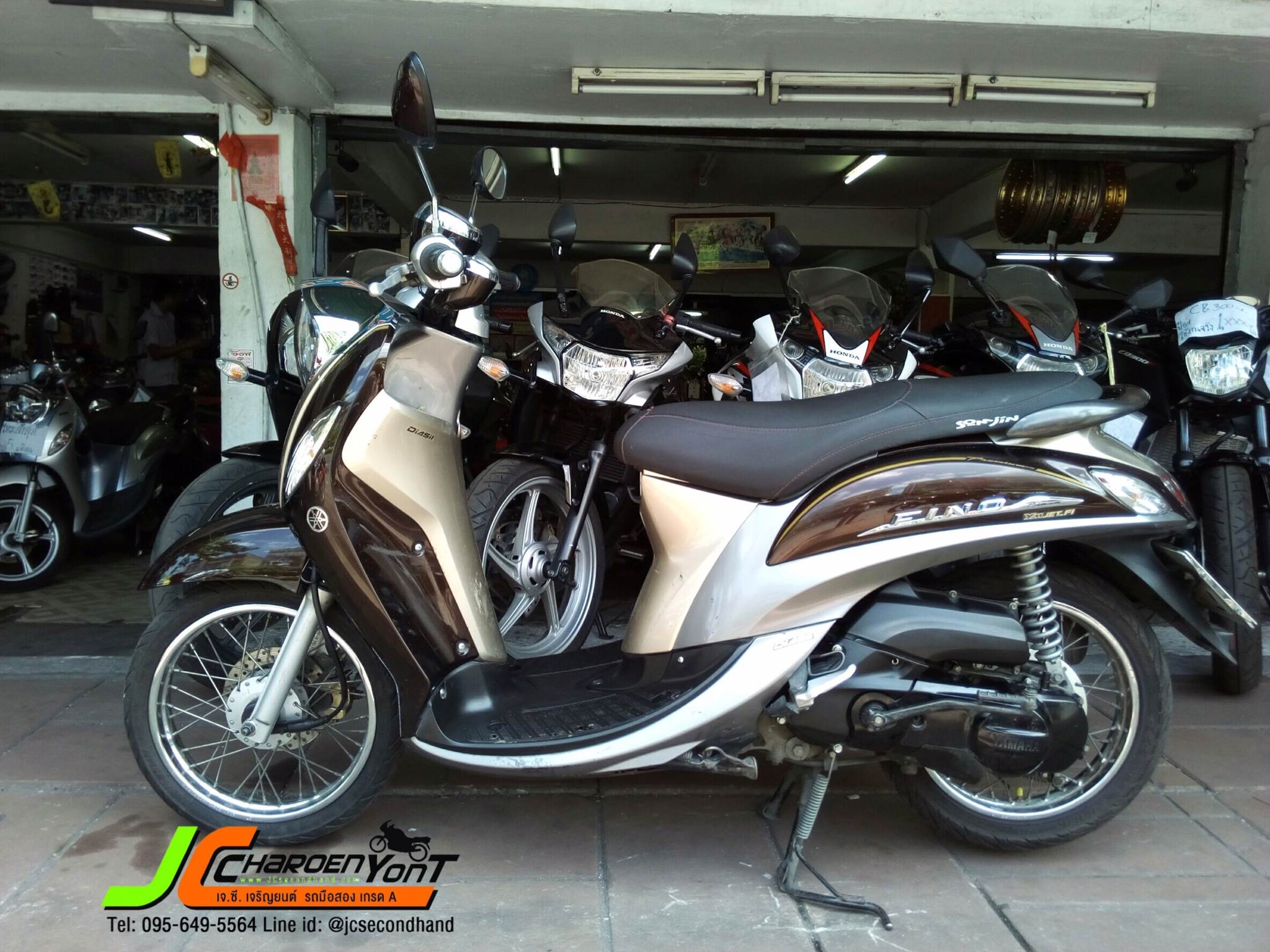 โปรใหม่ได้ทั่วกรุงเทพและปริมณฑล ดาวน์เริ่มต้นเพียง 4,900 เท่านั้น สำหรับคันนี้ Yamaha Fino Premium หัวฉีด YM-jet จดทะเบียนปี 58 เป็นรถมือเดียวสภาพเดิมไม่มีแต่ง เครื่องดีเดิมมากๆ ไม่เคยแกะ