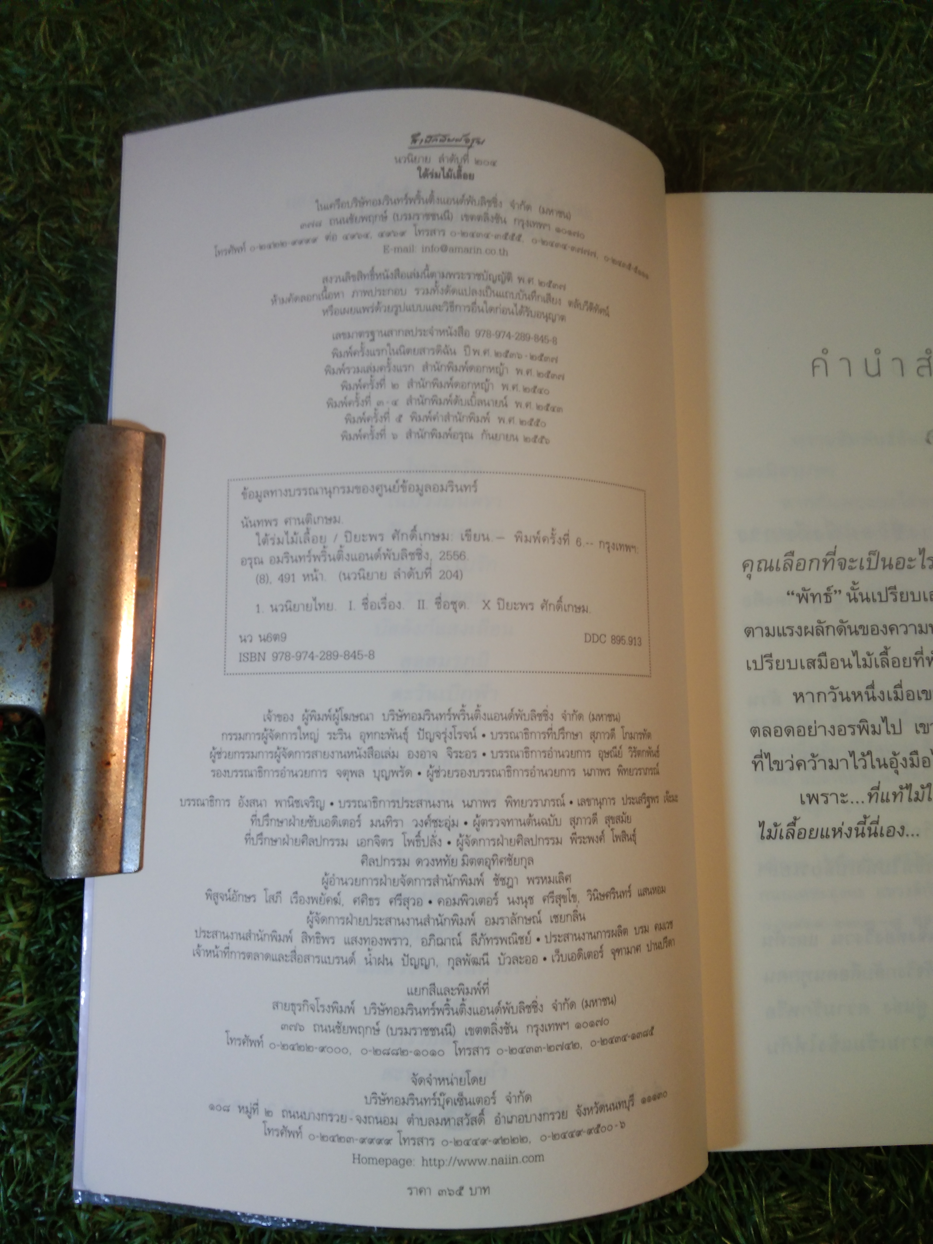 ใต้ร่ม ไม้เลื้อย / ปิยะพร ศักดิ์เกษม