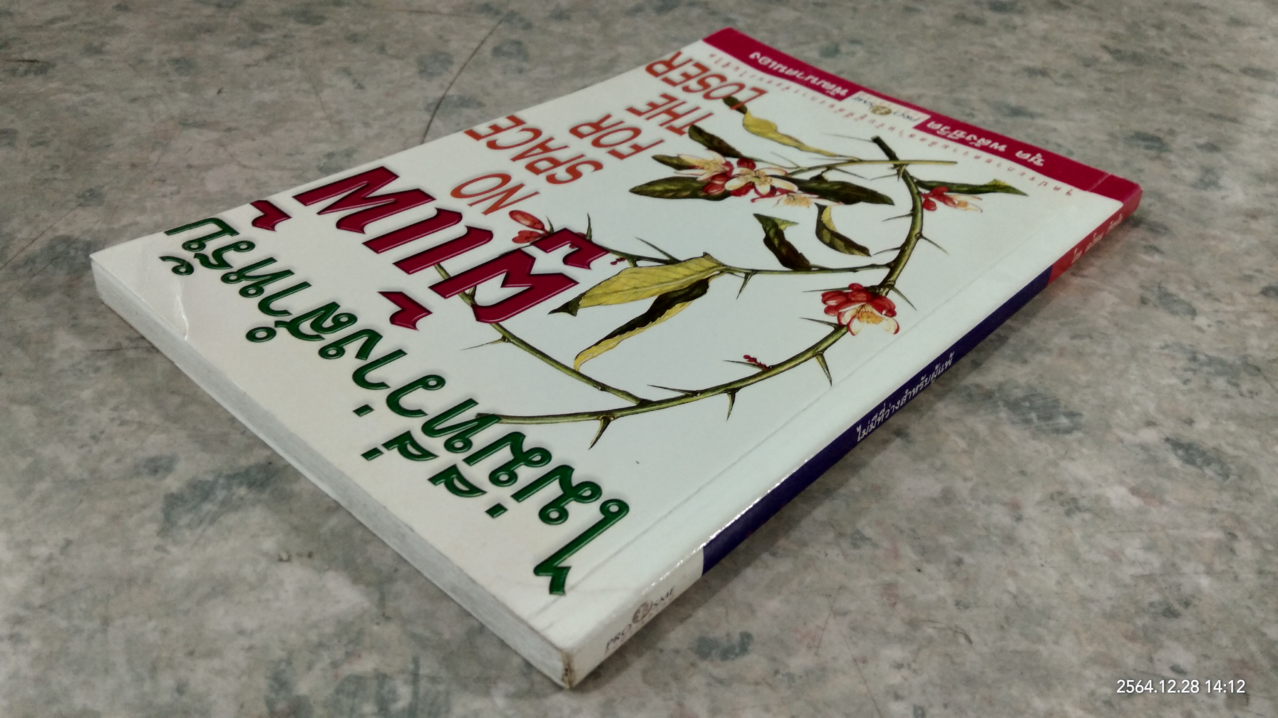 ไม่มีที่ว่างสำหรับผู้แพ้ / เตโชดม ภัทรศัย