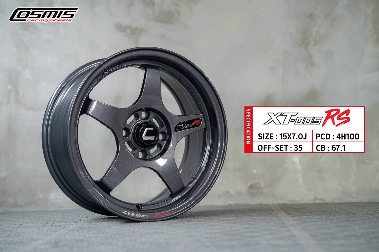 ล้อแท้ COSMIS XT-005 RS ขอบ15" ราคาถูก