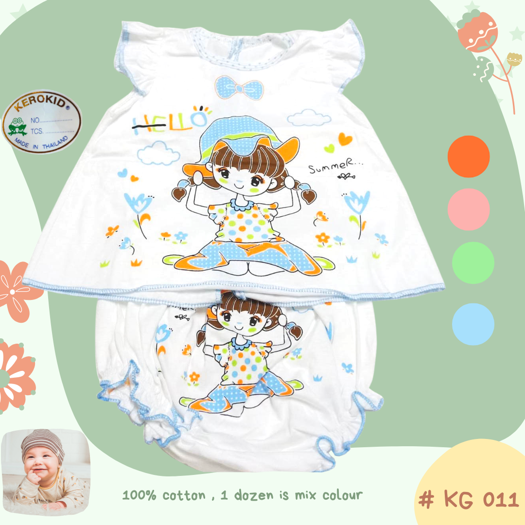 Baby Dress & Pants ชุดเด็ก 100% cotton