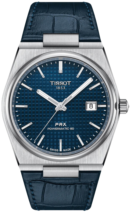 (ประกันศูนย์ไทย 2 ปี) TISSOT PRX POWERMATIC 80 รุ่น T137.407.16.041.00 (หน้าปัดน้ำเงิน)