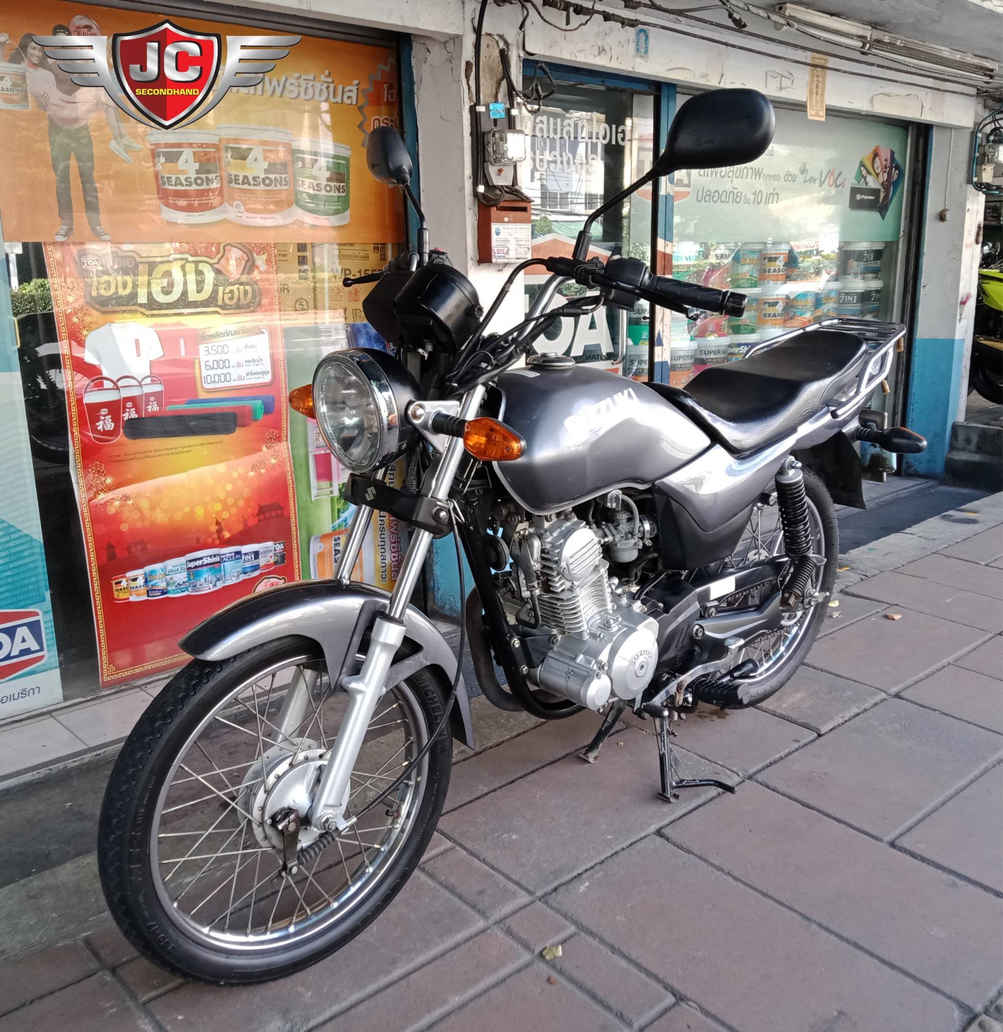 รถทำมาหากินจ้า Suzuki Gd110 ปี60 เครื่องเดิม ชุดสีแท้ รอยการใช้งานน้อย ล้อเดิม ยางพร้อมใช้