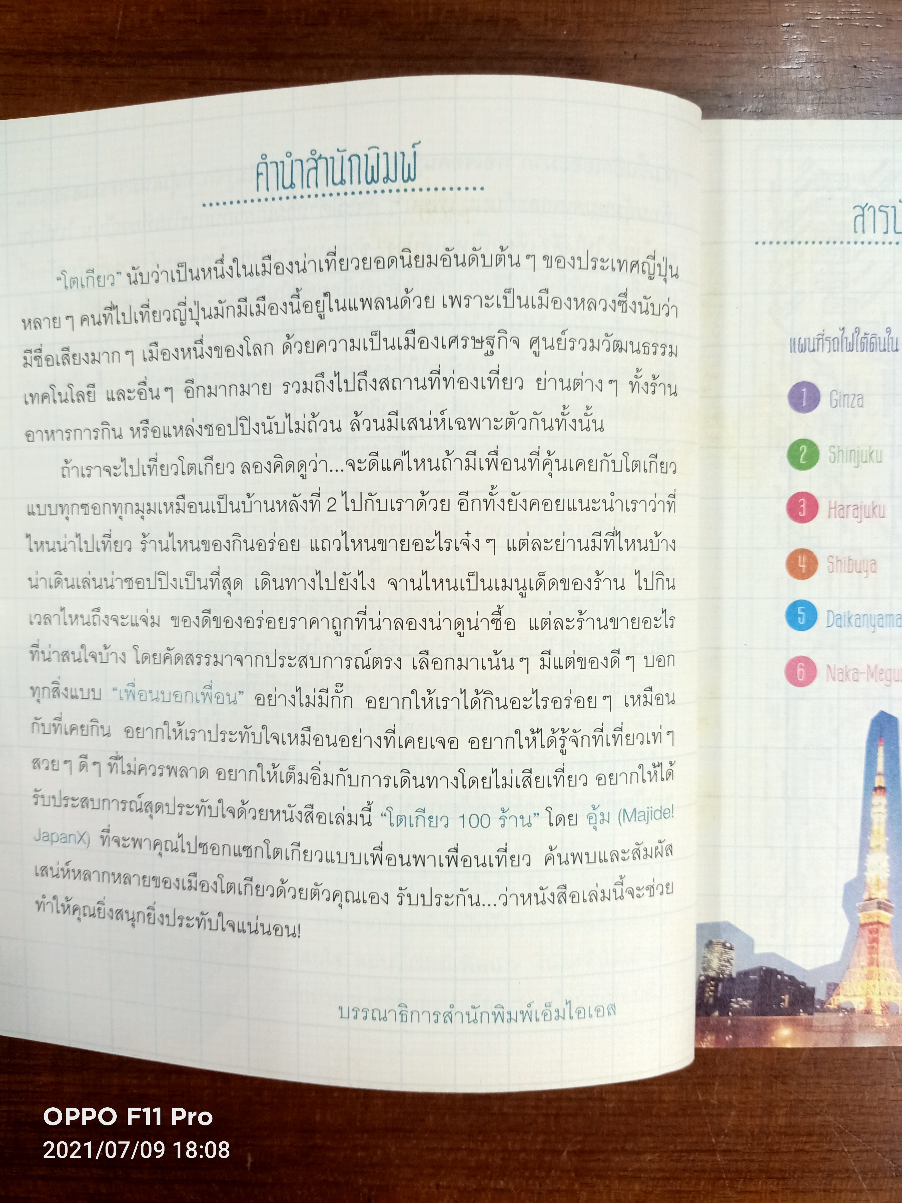 (โตเกียว 100 ร้าน) / มัณฑนา คงปรางค์