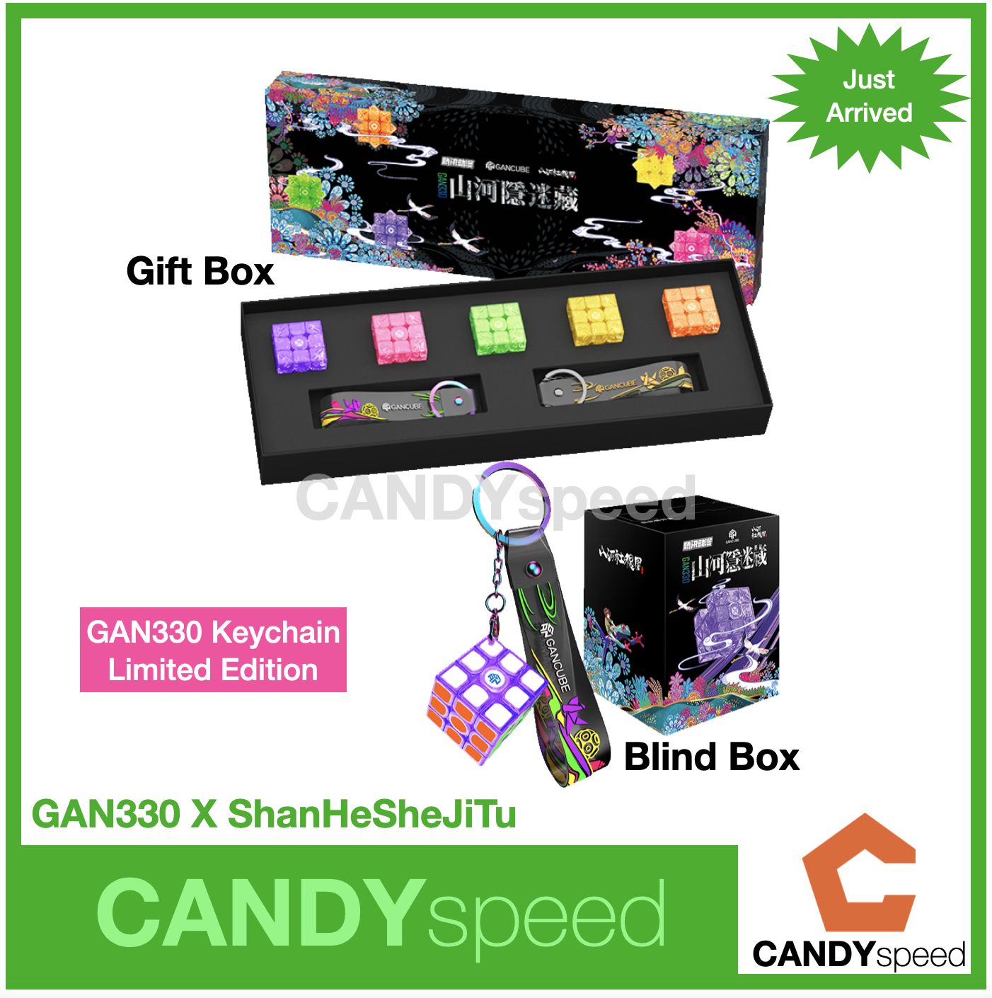 Rubik Cube รูบิค GAN330 X ShanHeSheJiTu | by CANDYspeed