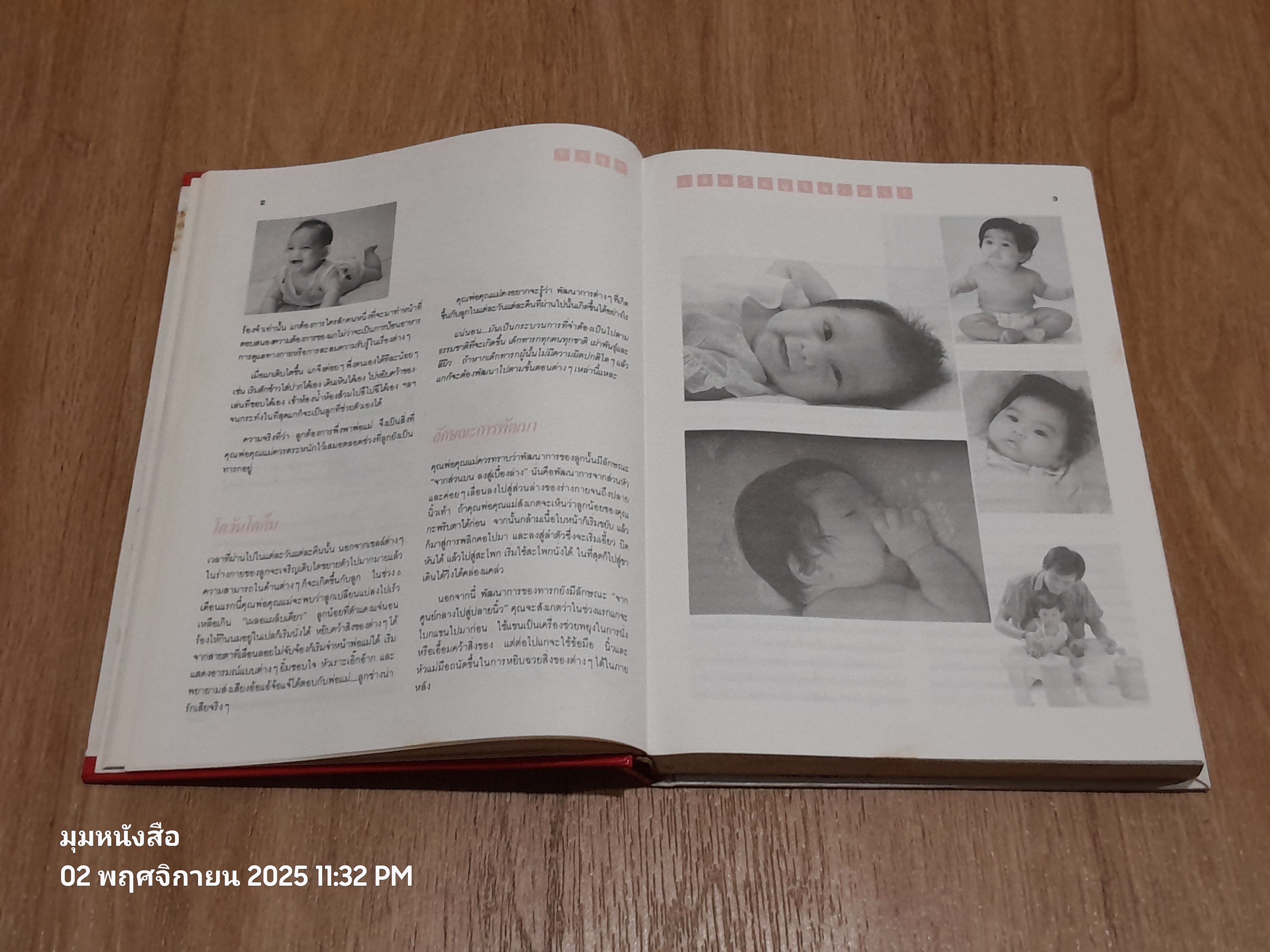 คู่มือพัฒฒนาการเด็ก / รักลูก