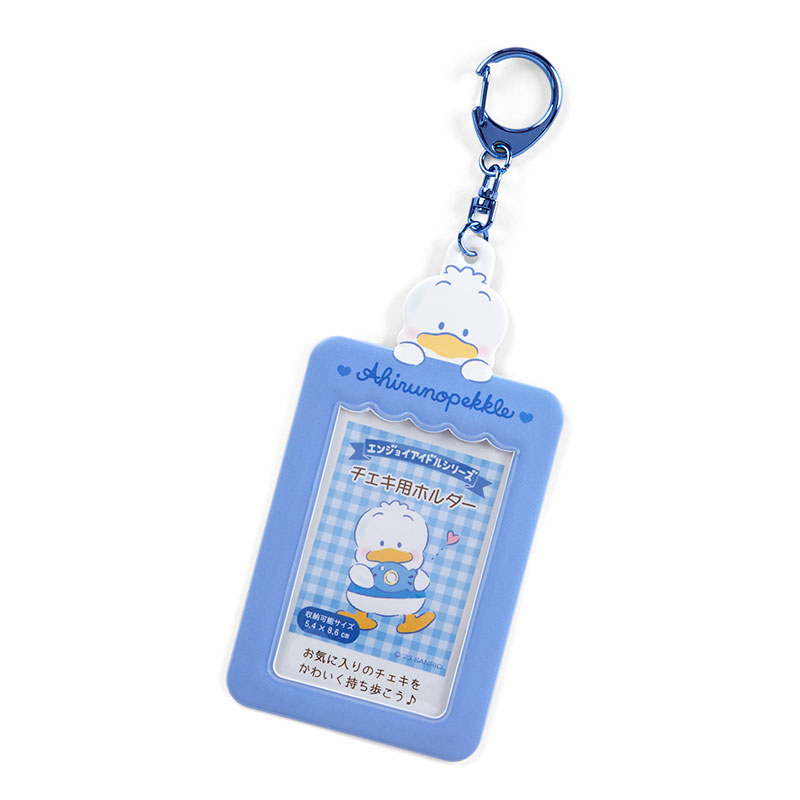 พวงกุญแจเฟรมการ์ด/โพลารอยด์/รูป/บัตร ของแท้จาก Sanrio Japan ขนาด 7.4 x 0.3 x 14.2 ซม. ทำจาก PVC มี 7 แบบให้เลือก