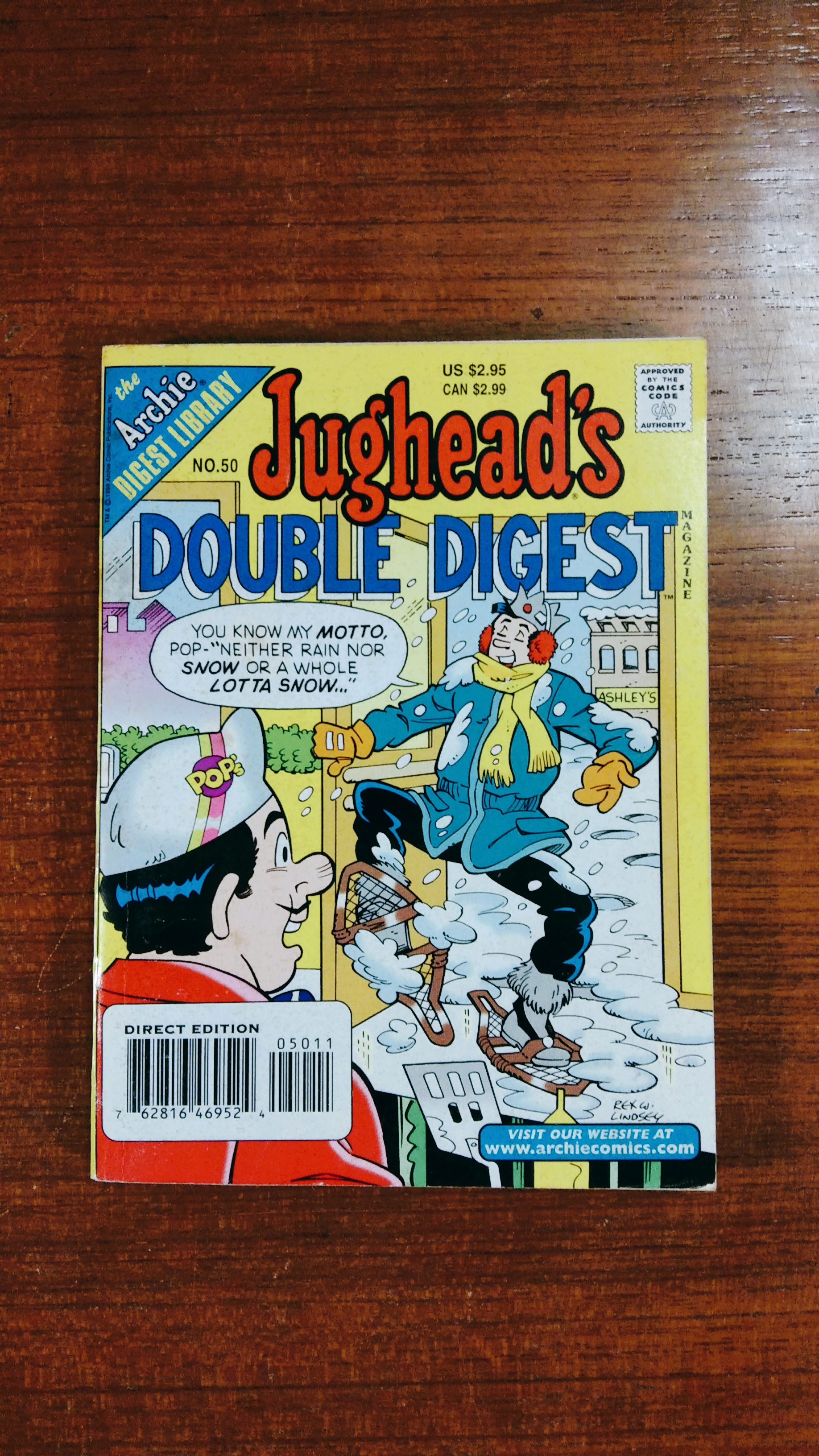 JUGHEAD'S DOUBLE DIGEST MAGAZINE NO.50