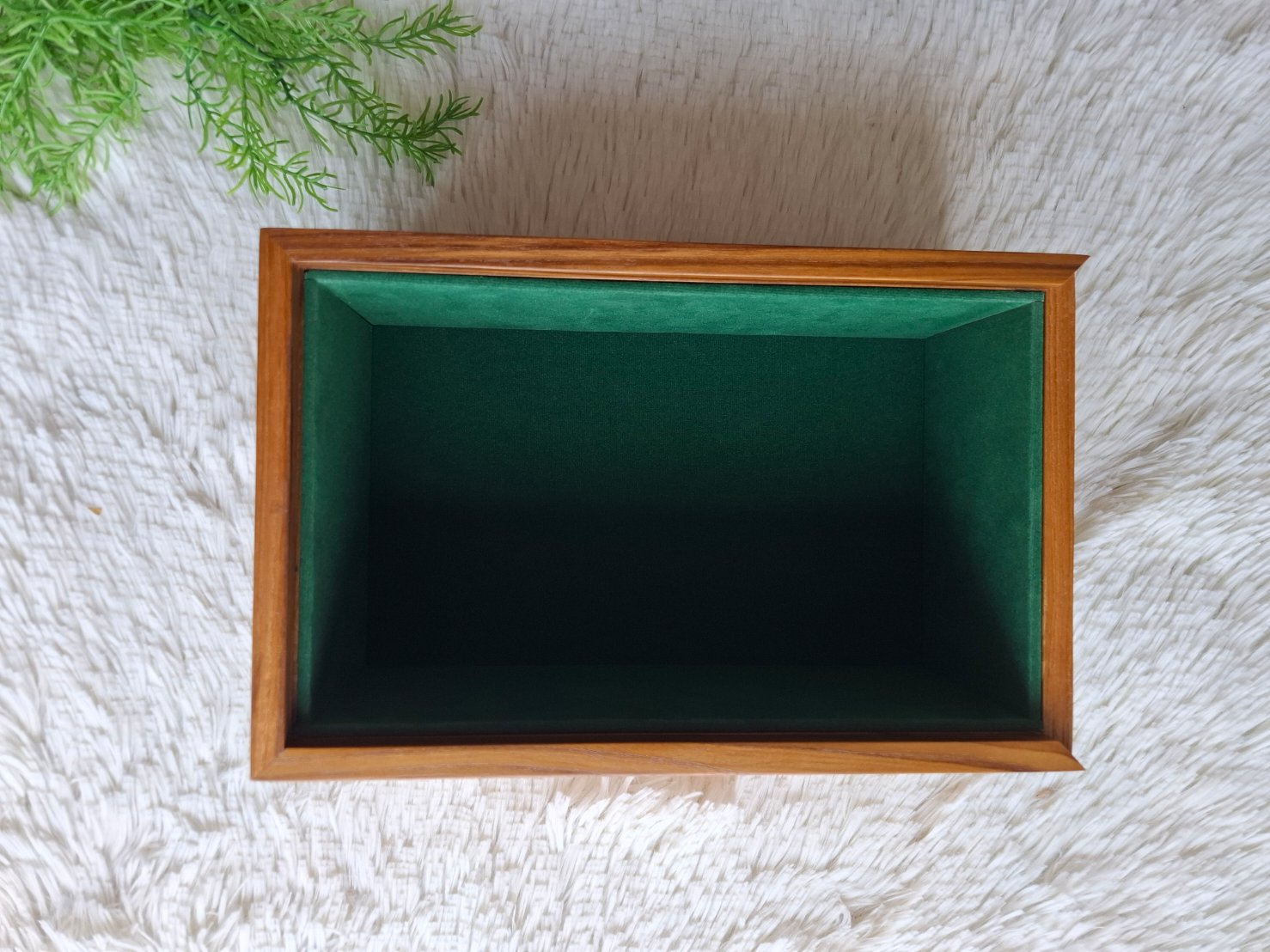 กล่องไม้สักฝาสไลด์