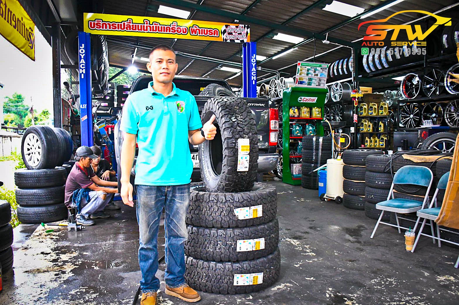 ยาง BF-GOODRICH ALL-Terrain T/A KO2 265/75R16 (ปี19)