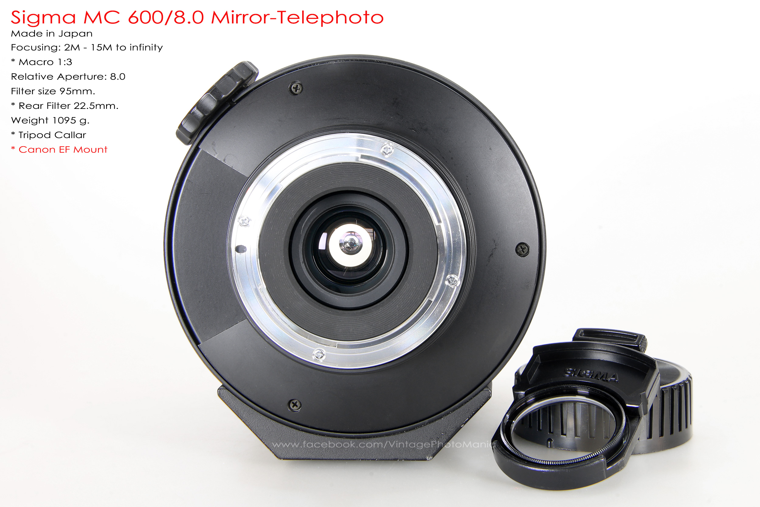 Sigma MC 600/8.0 Mirror Reflex *Canon EF Mount เลนส์ถ่ายไกลสุดๆโบเก้โดนัท