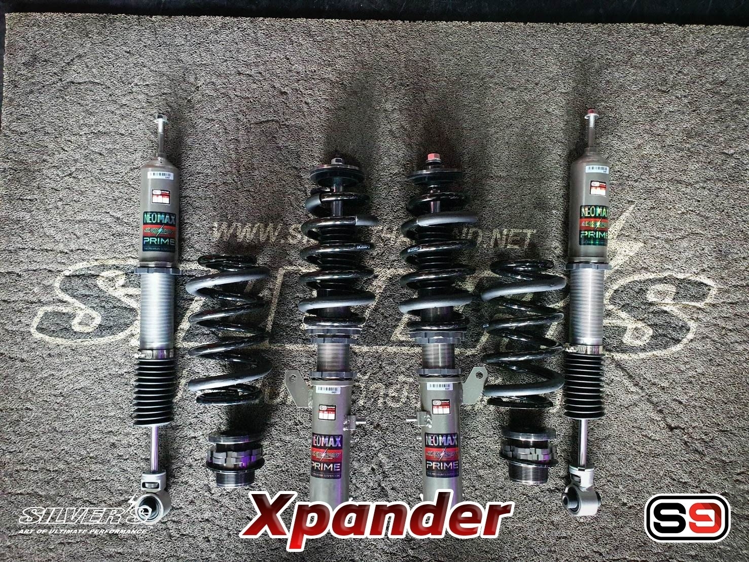 โช้คอัพ Silver’s รุ่น NeoMaxPrime สตรัทปรับเกลียว ใส่ X-PENDER