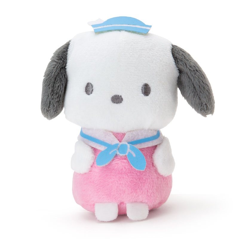 ตุ๊กตาตัวเล็ก Sanrio Marine ใส่ชุดกะลาสี ขนาด 6 x 3.5 x 9.5 ซม. มี 7 แบบให้เลือก