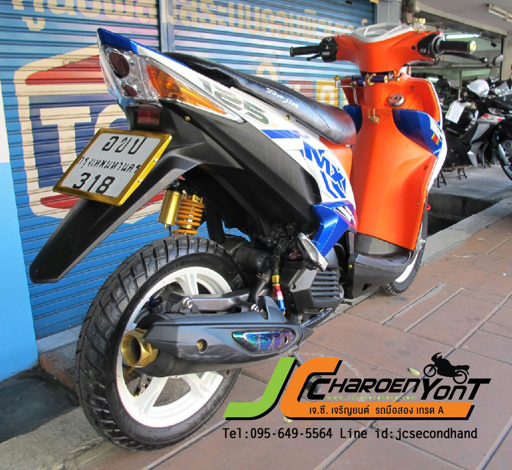 สวยเวอร์คันนี้ Mio 125 ปี 55 ใหม่กริ๊ป ของแต่งทั้งคัน