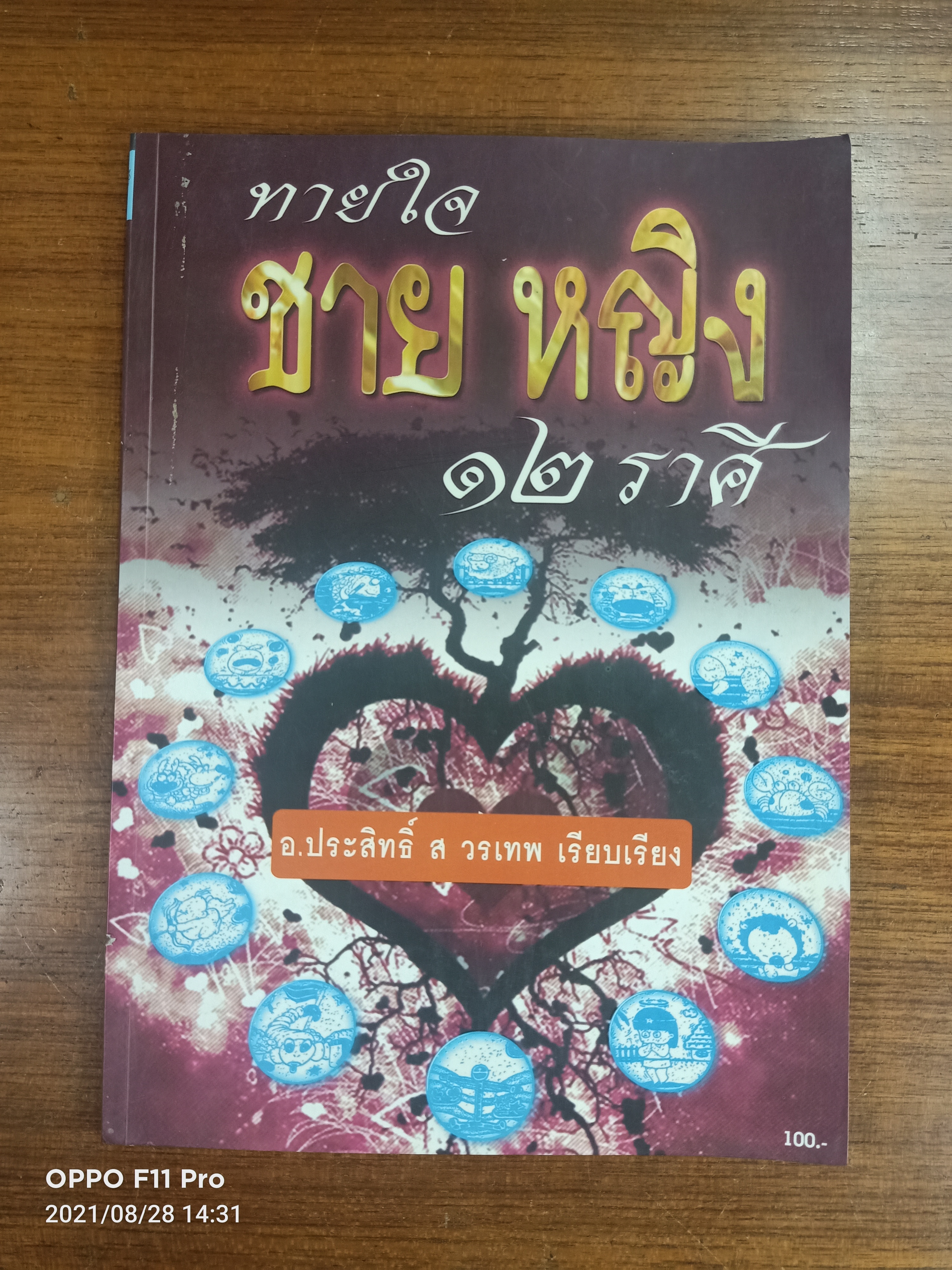 ทายใจ ชาย หญิง ๑๒ ราศี / อ.ประสิทธิ์ ส วรเทพ เรียบเรียง