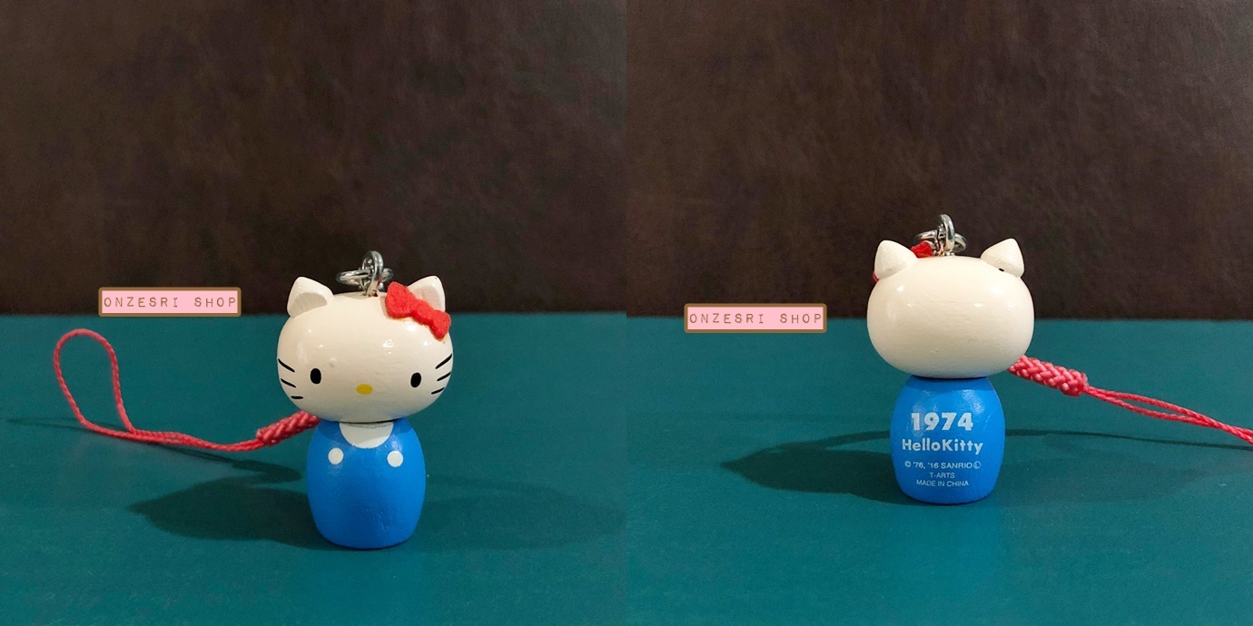 ที่ห้อยมือถือ Hello Kitty Kokeshi Japan Style (Limited Japan) สามารถทำเป็นพวงกุญแจได้ มี 6 แบบให้เลือก