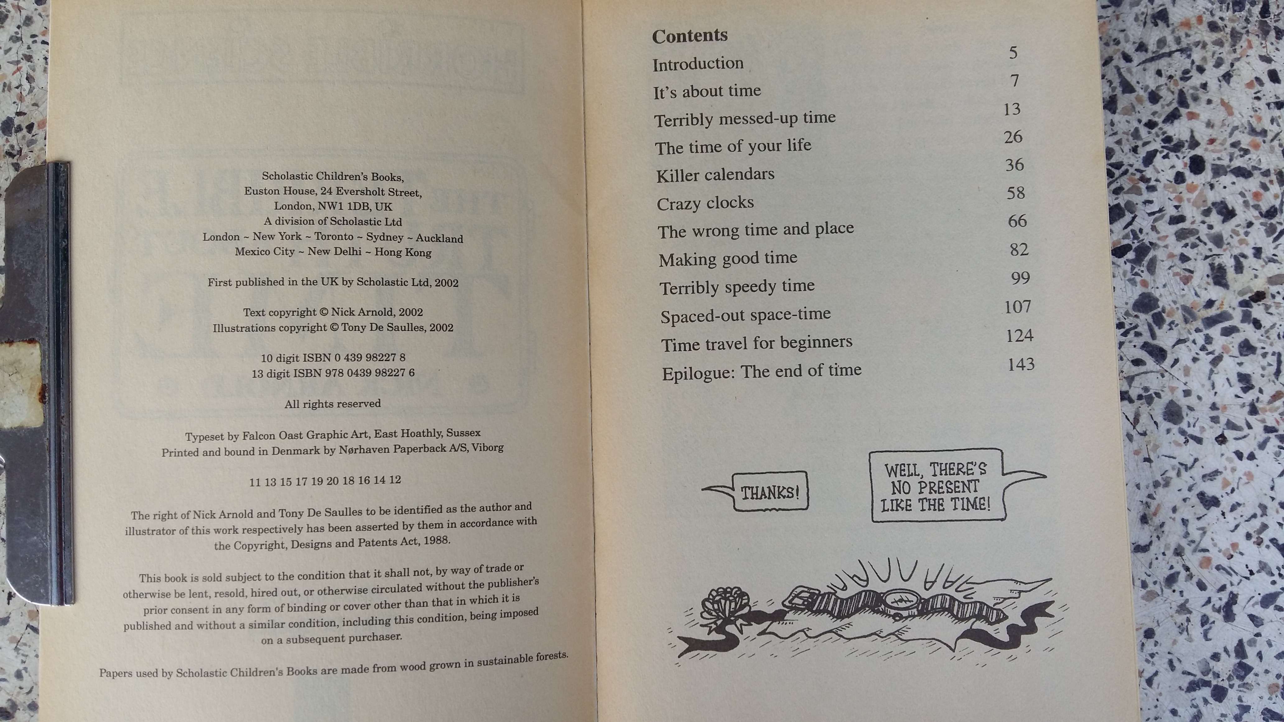 THE TERRIBLE TRUTH ABOUT TIME / Nick Arnold