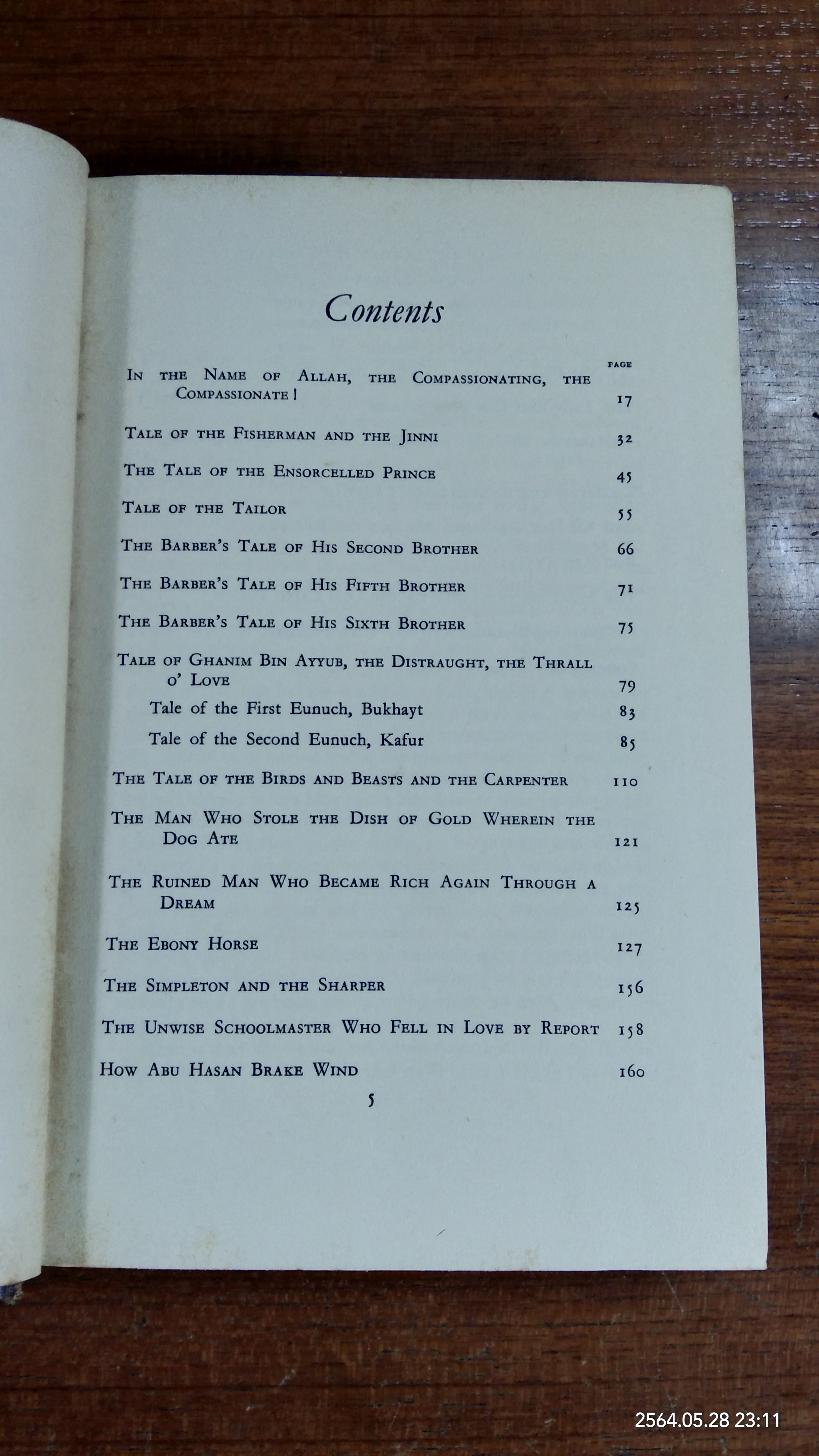 THE BOOK OF THE THOUSAND AND ONE NIGHTS / Sir Richard Burton