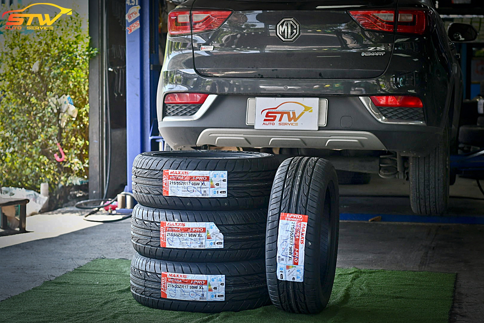 เปลี่ยนยาง MG ZS MAXXIS i PRO 215/55R17 98W