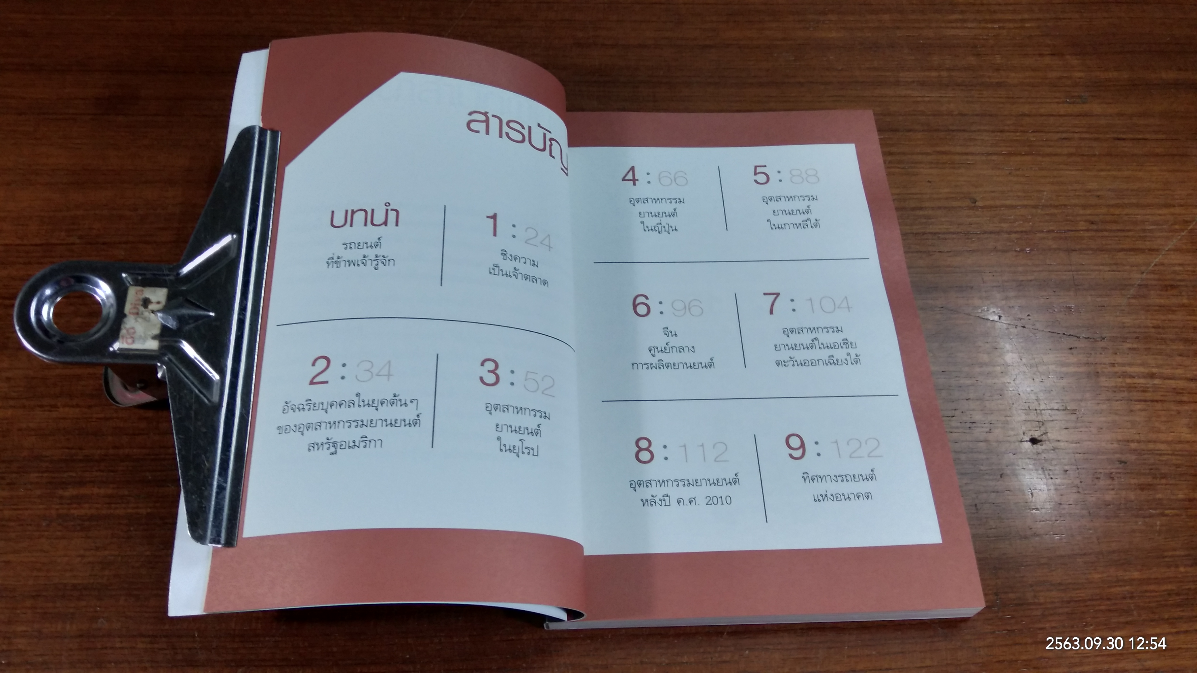 นวัตกรรมอุตสาหกรรมยานยนต์ / ดร.บัญชา ชุณหสวัสดิกุล