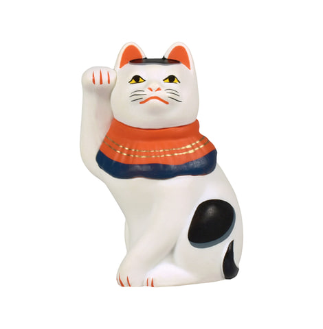 โมเดลแมวกวักนำโชค Maneki Neko Miniature Collection ขนาดสูงประมาณ 5 ซม. ของแท้จาก Manekineko Museum มี 5 แบบให้เลือก