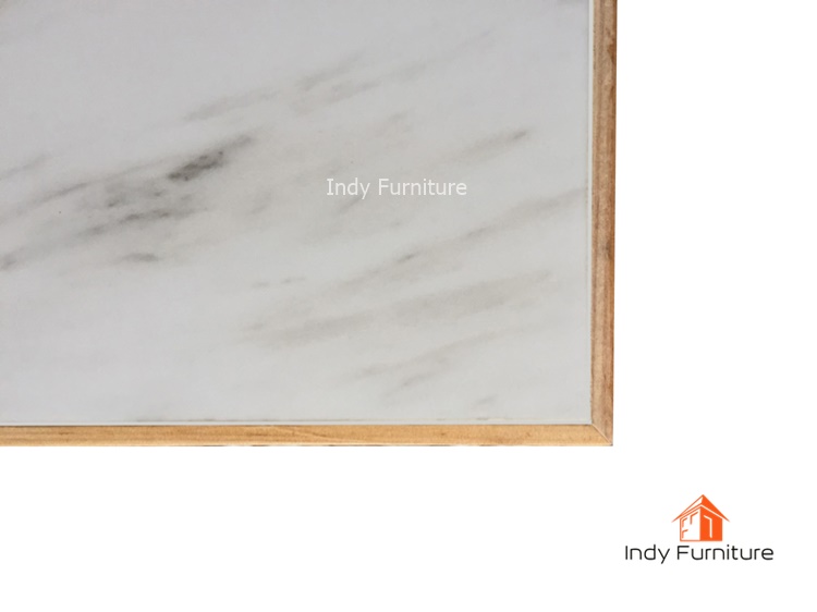 โต๊ะอเนกประสงค์ รุ่น Smart หน้าโต๊ะแกรนิตโต้ ลายหินลาสเตอร์ไวท์