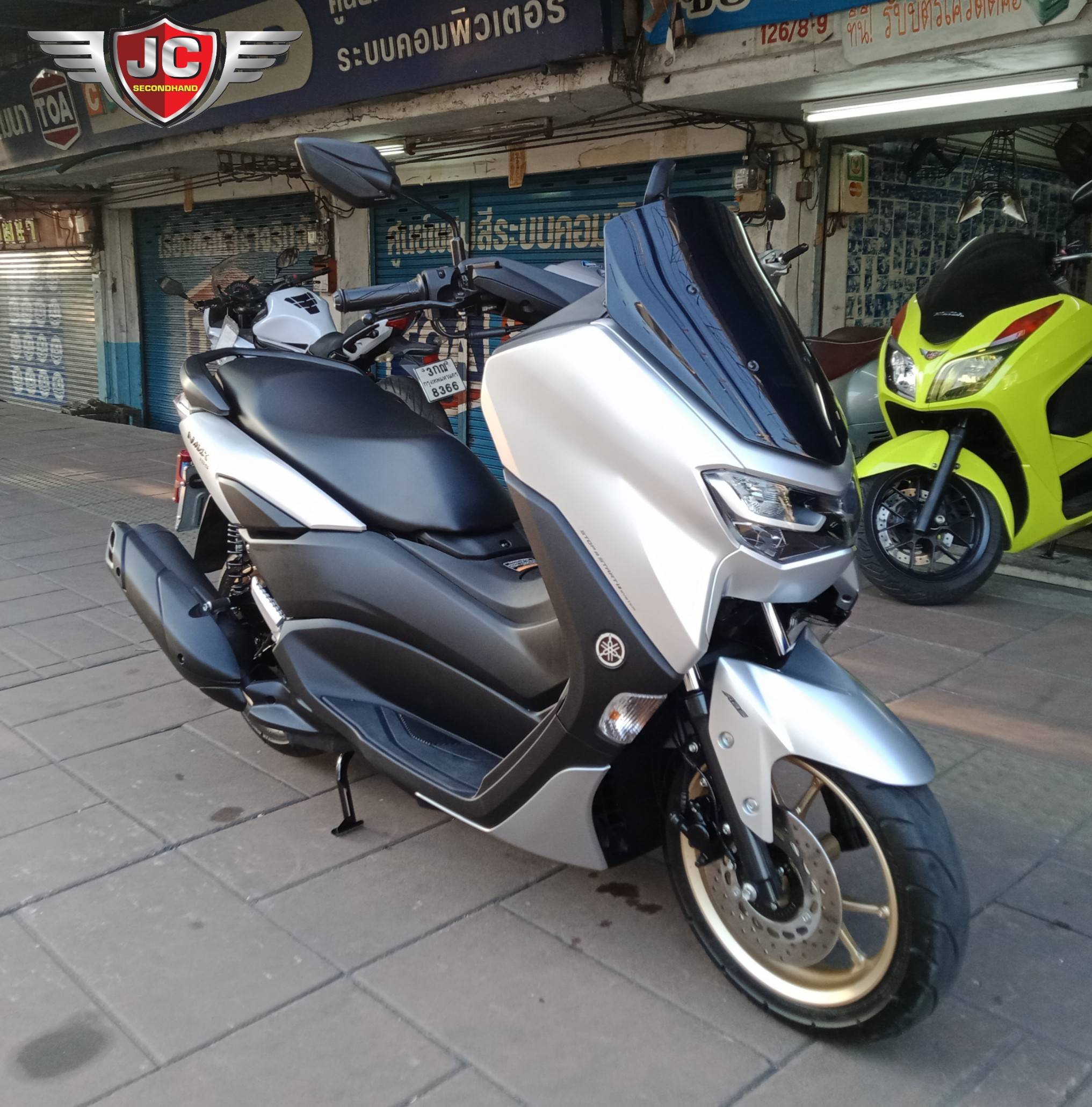 🥰นางฟ้ามาเยือน🥰 จ้า AII NEW YAMAHA N-MAX 155 รถเดือนกว่าๆ ไมล์(1)พันโล!! แฝดป้ายแดง นะค่ะ ไม่ต้องบรรยายเยอะ ระบบครบวงจร