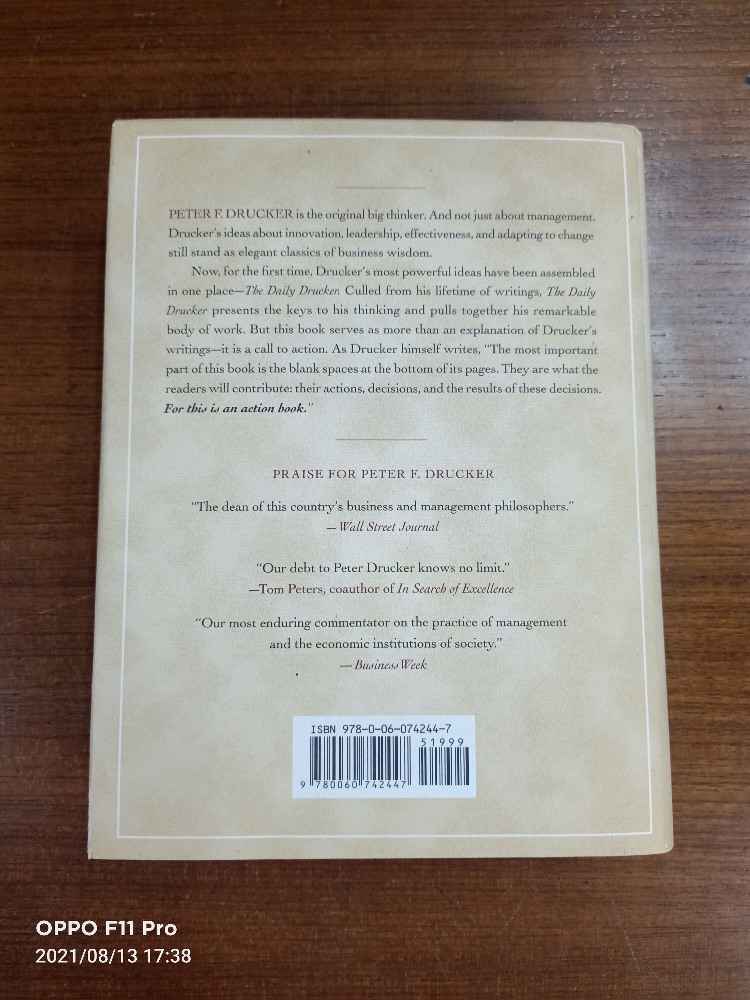 The Daily Drucker / Peter F. Drucker (ภาษาอังกฤษ)