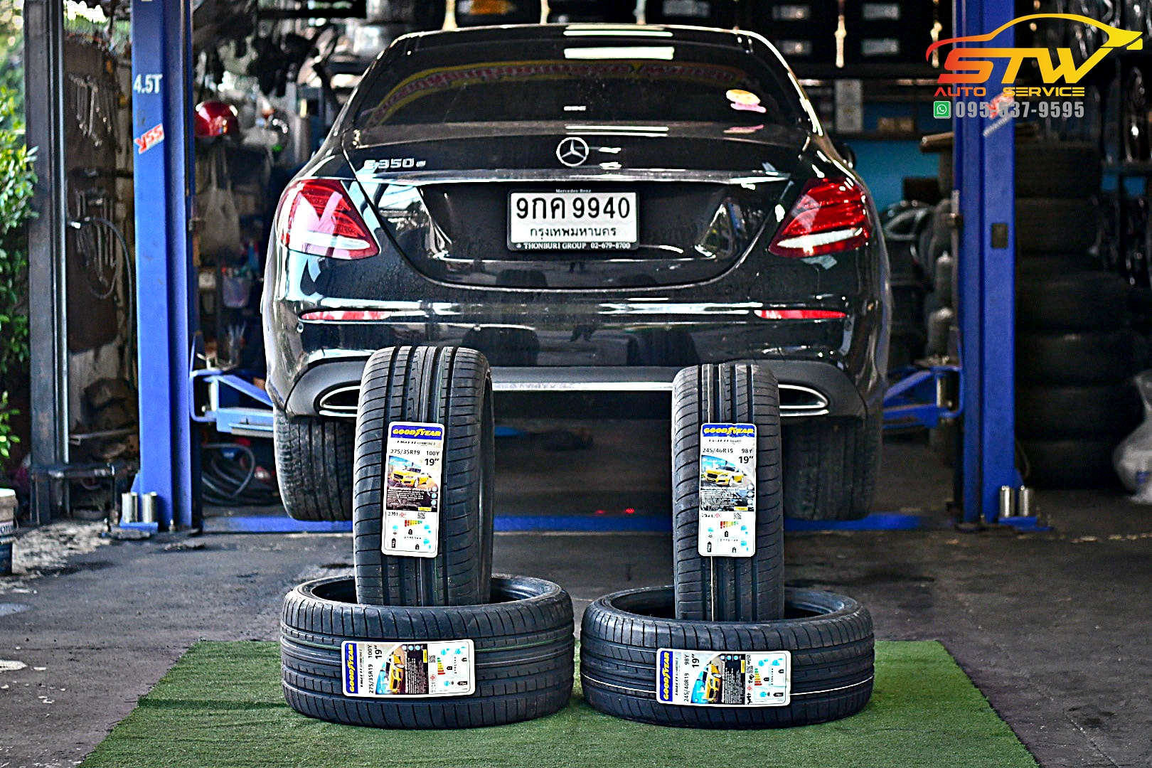 ยางใหม่ GOODYEAR EAGLE F1 ASYMMETRIC 3 ROF 245/40R19 98Y 275/35R19 100Y