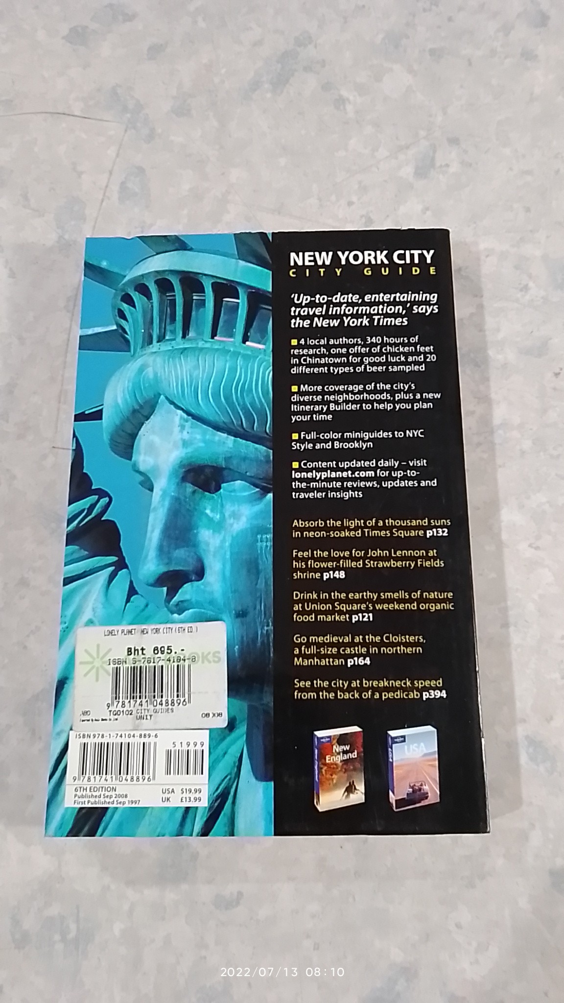 lonely planet : NEW YORK CITY