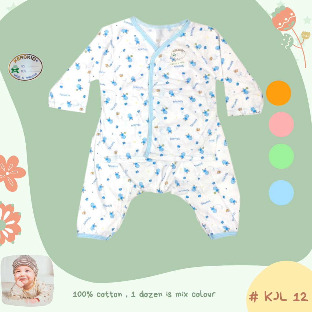 Pyjamas Set ชุดขายาว 3-6 month, Kero kids