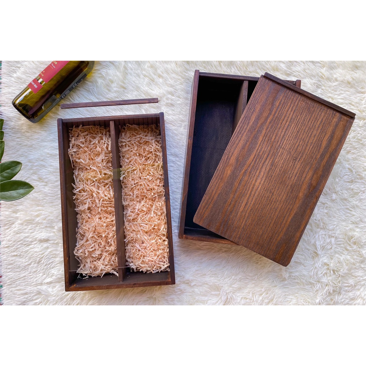 กล่องไวน์ 2 ขวด (Two Bottles Wine Box)