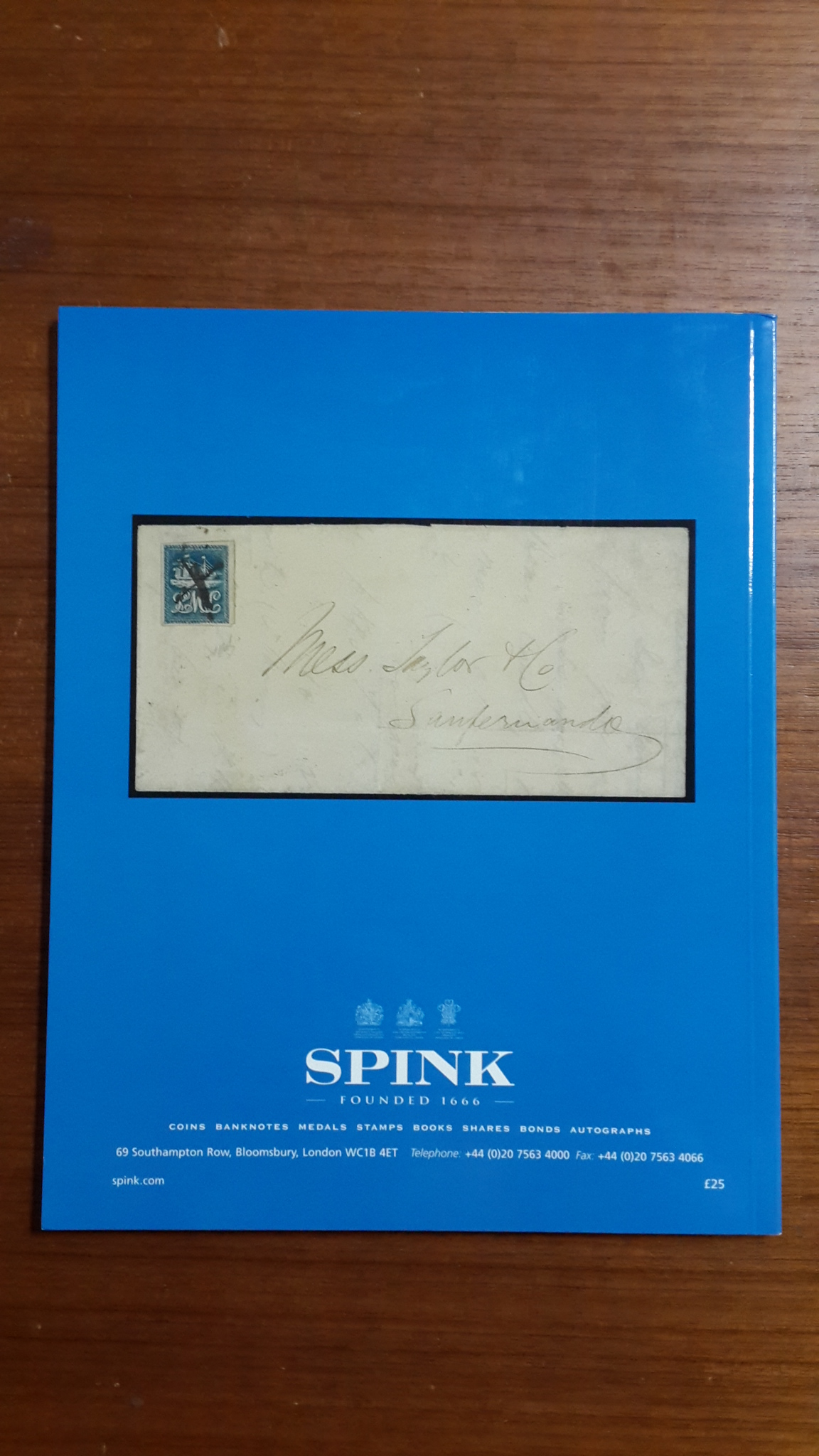 SPINK LONDON : FRIDAY 14 NOVEMBER 2008