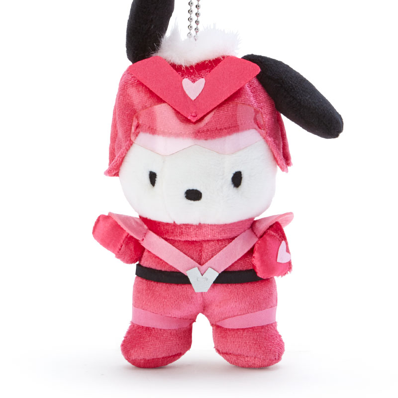 พวงกุญแจตุ๊กตา Sanrio Hapidanbui Hero Collection แบบ Pochacco ขนาด 10 x 5 x 18 ซม.