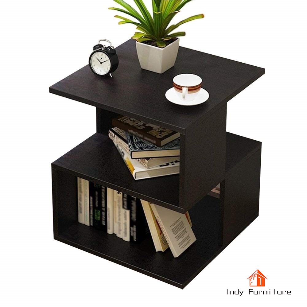 โต๊ะข้างอเนกประสงค์ เมลามีน รุ่น Robot-ML (กันน้ำ ทนแรงขูดขีดและความร้อน ) ใช้เครื่อง CNC ตัด ได้มาตรฐาน