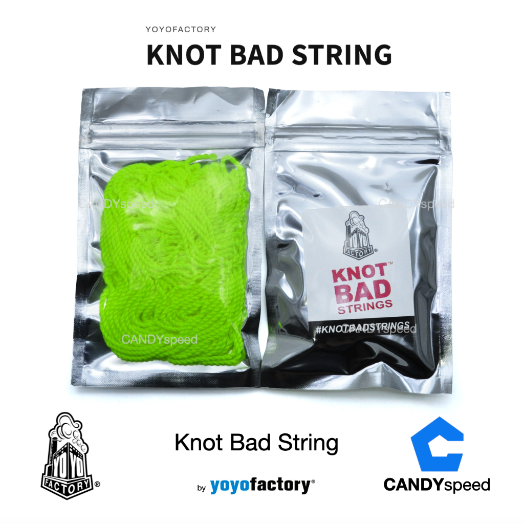 yoyo โยโย่ yoyofactory Knot Bad String เชือกโยโย่ Pack 10 เส้น | CANDYspeed