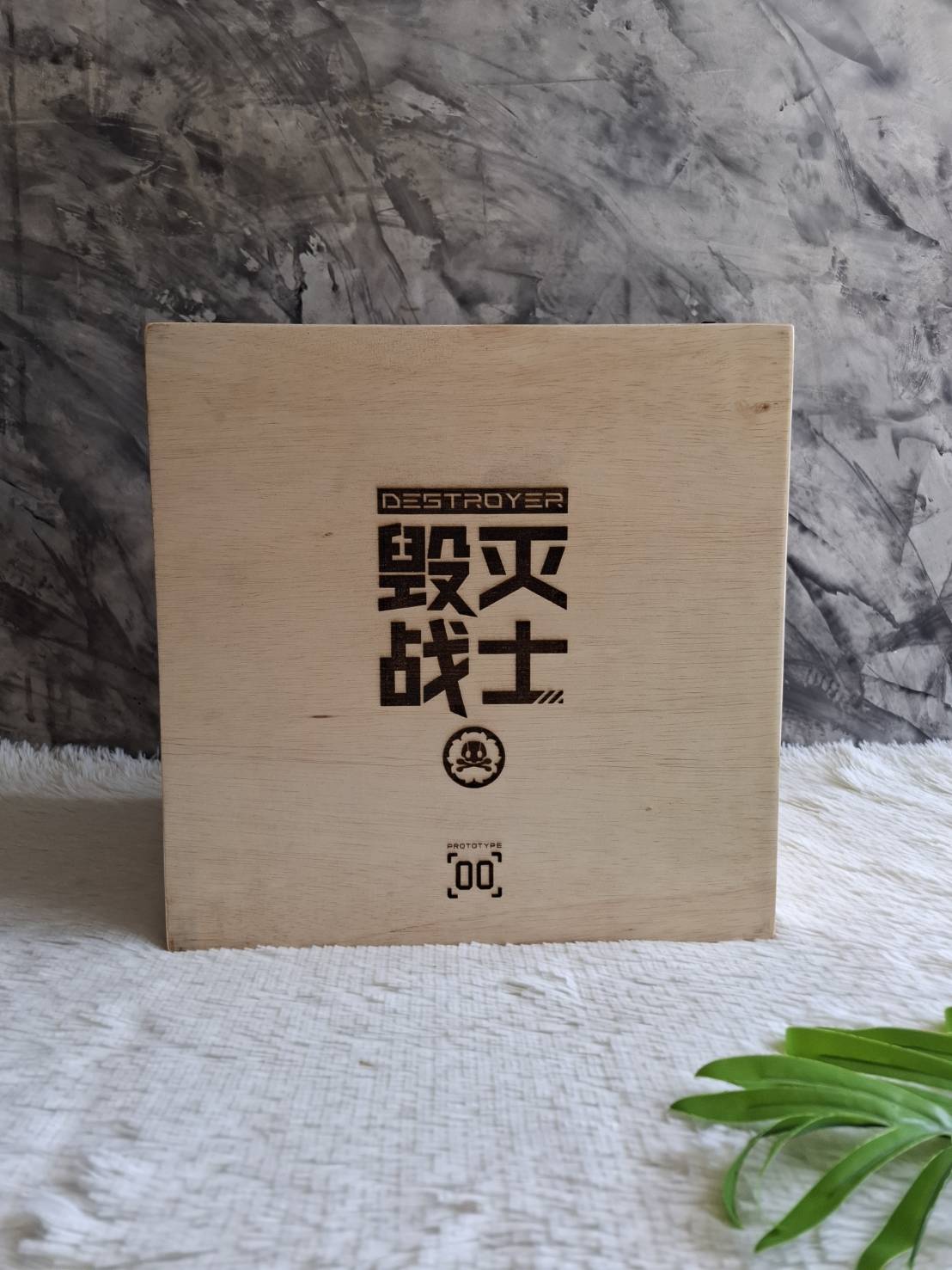 กล่องไม้ใส่โมเดล