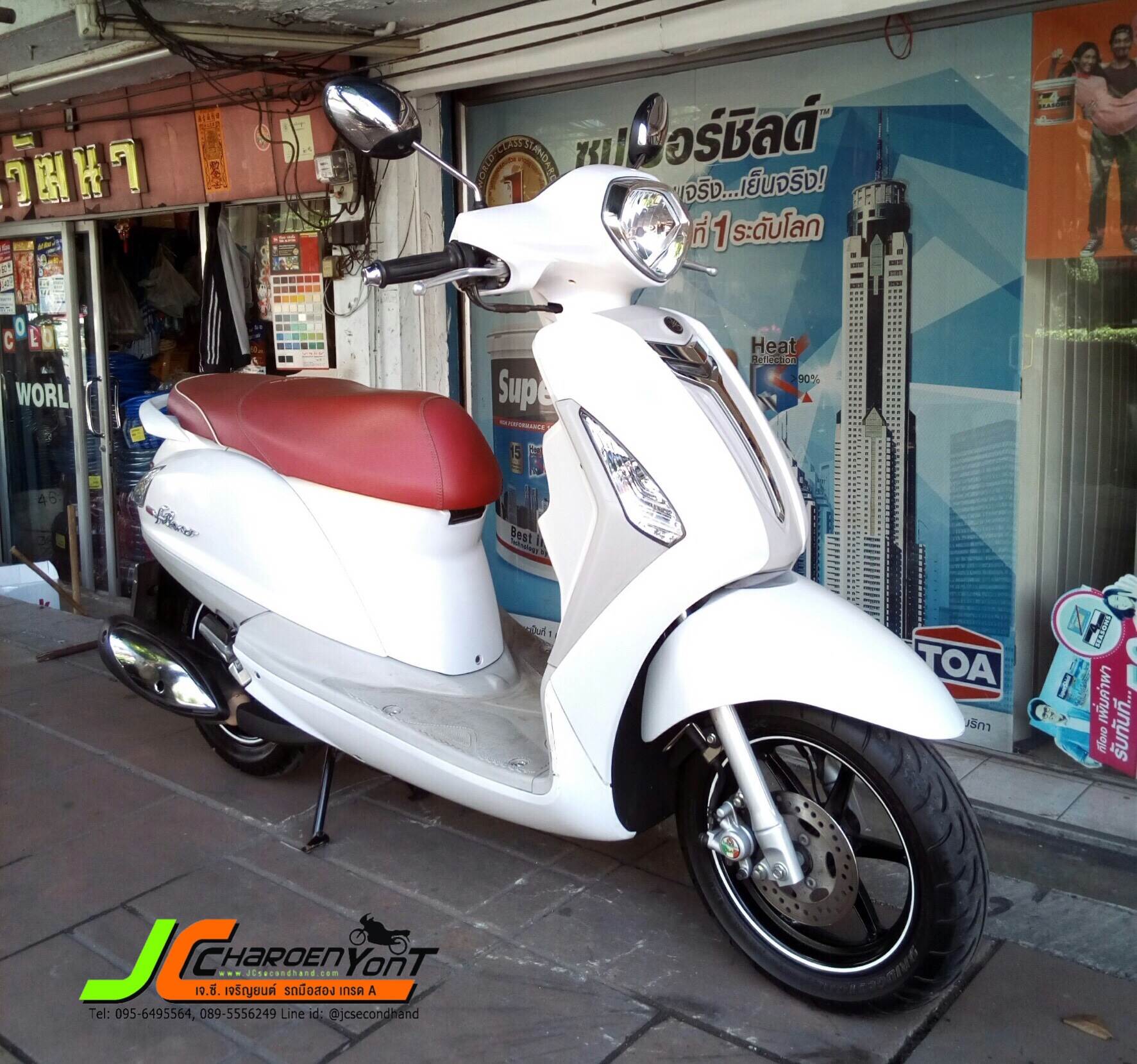 "ใครหารุ่นนี้อยู่ รีบมาจับจองกันได้เลย" Yamaha GRAND FILANO Classico ตัว2016แท้ รถบ้านมือเดียวสภาพเดิมสวย เครื่องดีโคตรเดิมห้องเครื่องใสปิ้ง ปล่อยมือสบาย