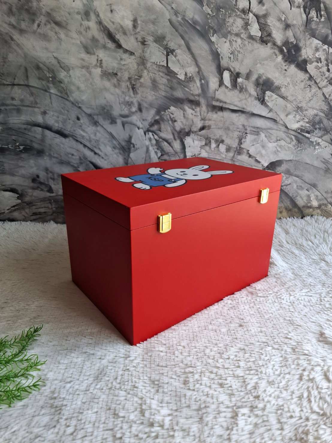 กล่องไม้เก็บของ