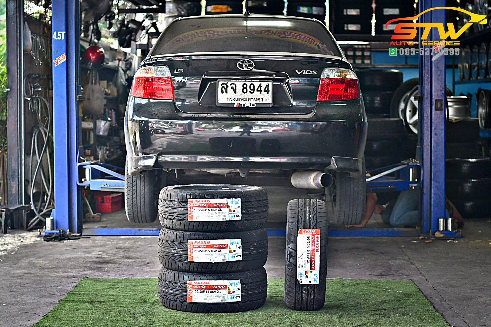 ยางใหม่ MAXXIS VICTRA i PRO 195/50R15 86V