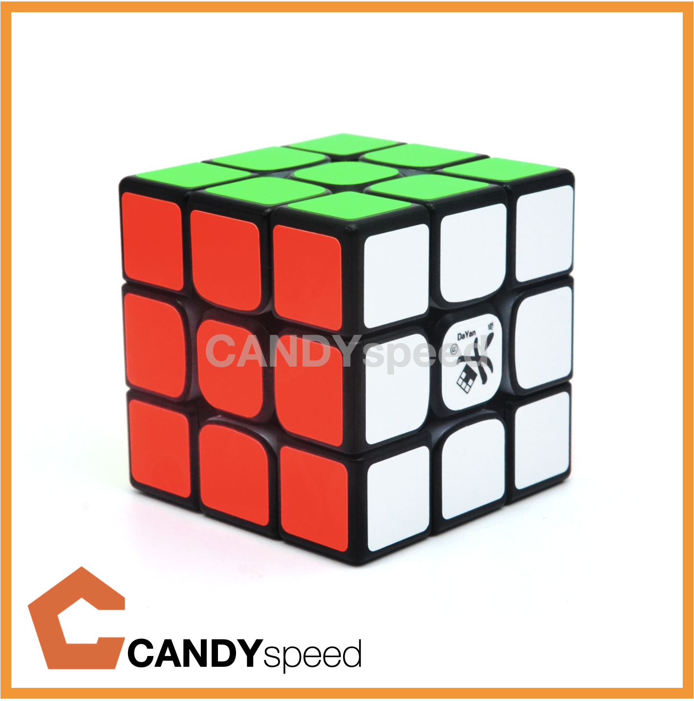 รูบิค 3x3 Dayan TengYun V2 M Black มีแม่เหล็ก | By CANDYspeed