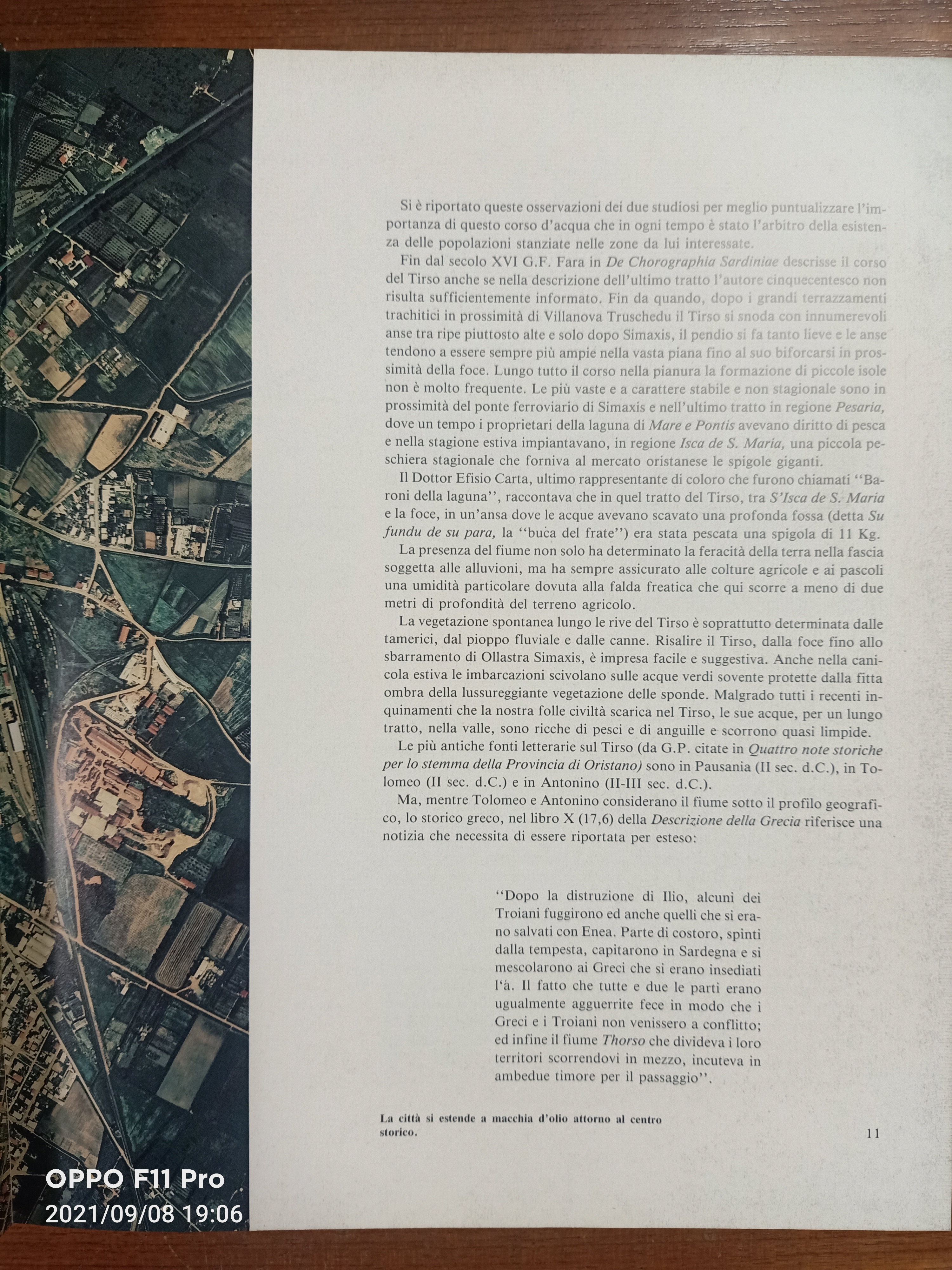 ORISTANO eil suo volto(หนังสือเล่มนี้สภาพไม่สมบรูณ์ด้านปกในตามรูปที่ถ่าย) / VICO MOSSA GIUSEPPE PAU