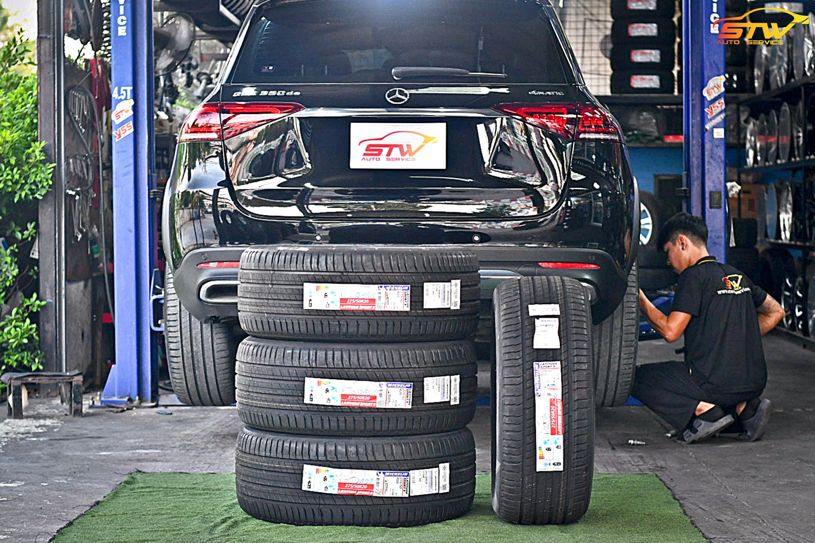 ยาง MICHELIN Latitude Sport 3 275/50R20 113W ติดตั้งใส่ MERCEDES BENZ GLE 350 de