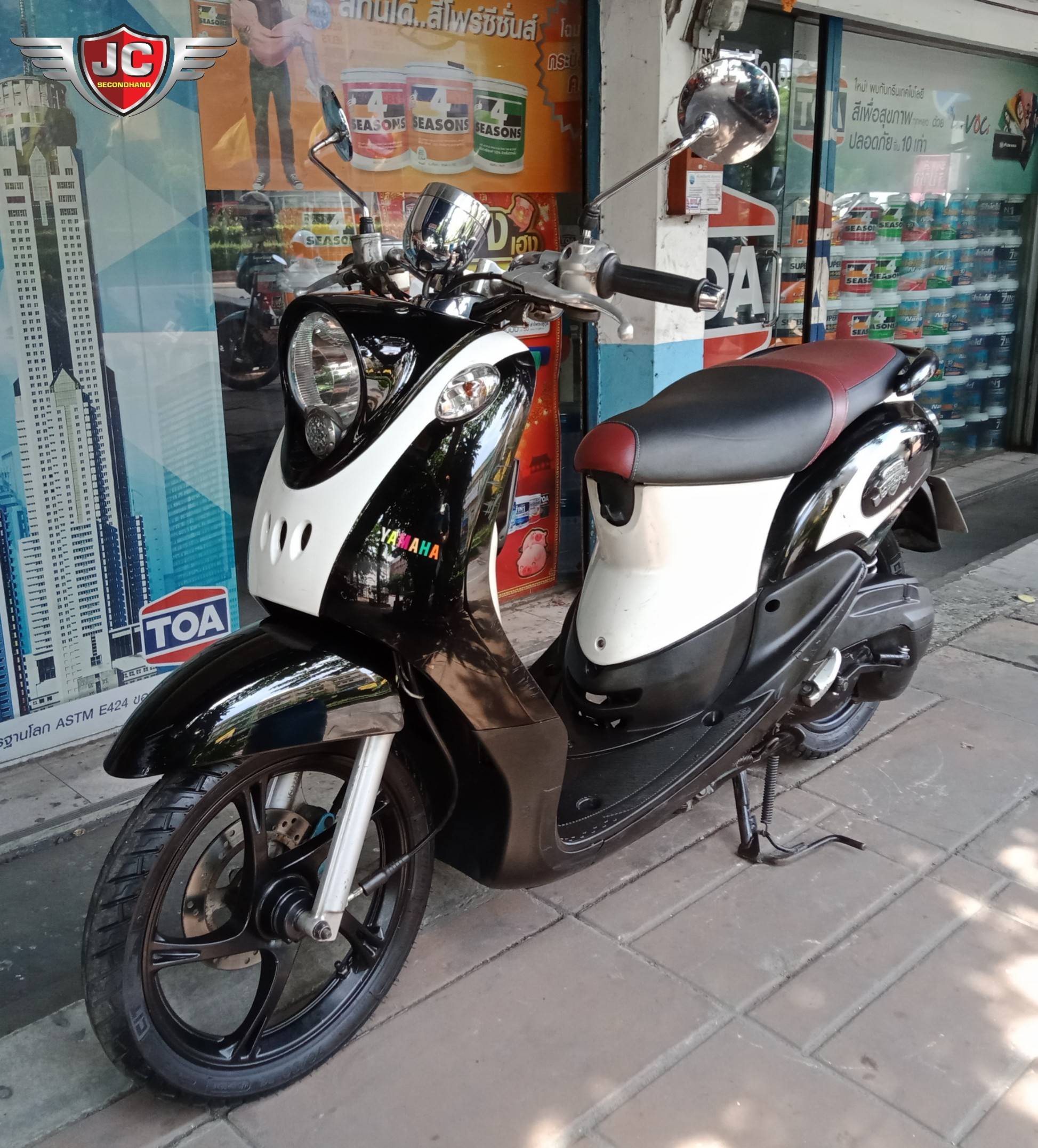 "รถบ้านมือเดียวราคาเบาๆ" YAMAHA FINO 2เกจ์ รถปลายปี54 รถเดิมๆเครื่องดีสตาร์ทชึ่งเดียวติด