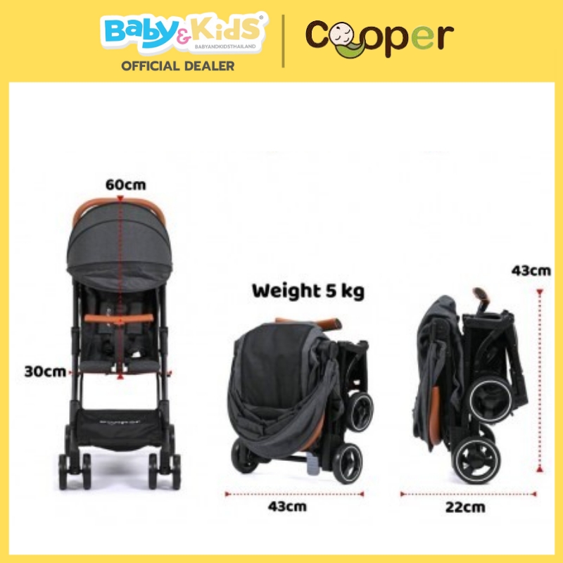 รถเข็น Cooper รุ่น Nano สี Golden Brown