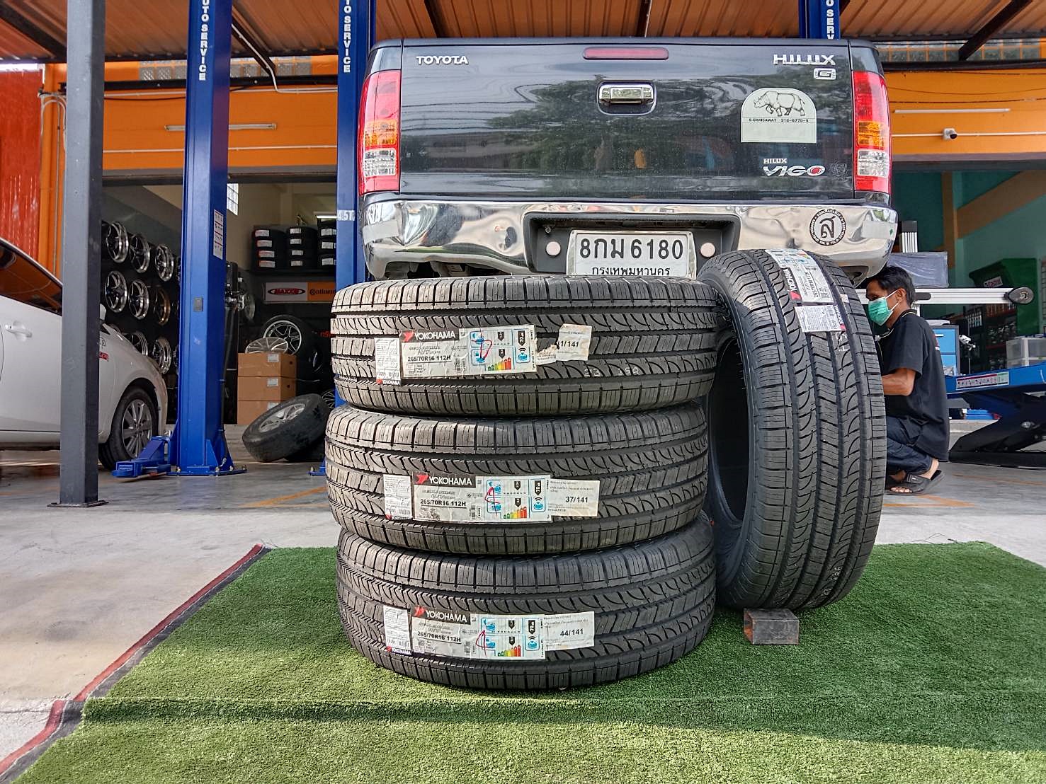 ยางใหม่ YOKOHAMA GEOLANDAR H/T GO56 265/70R16