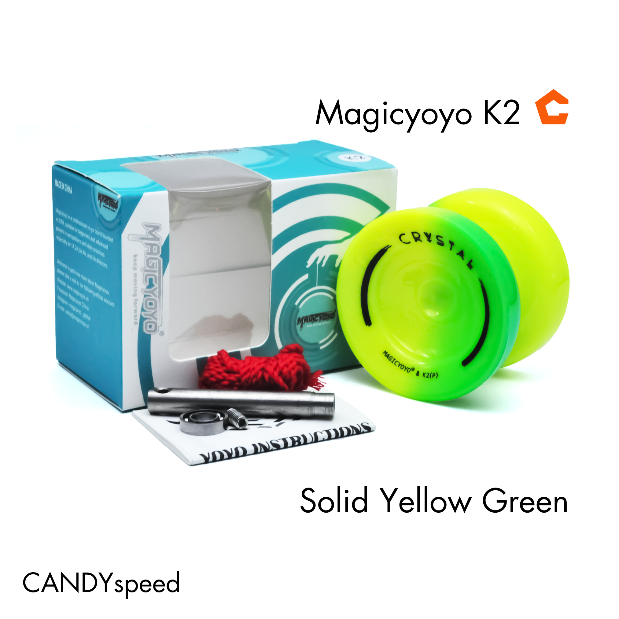 Yoyo โยโย่ MagicYoyo K2 | Magic Yoyo K2(p) CRYSTAL | by CANDYspeed